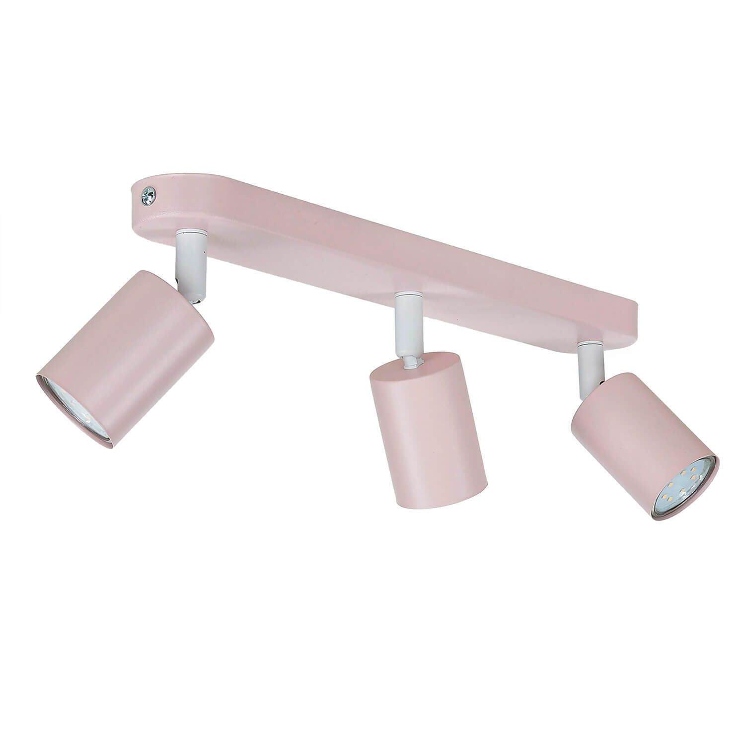 Deckenstrahler Metall Rosa GU10 52 cm lang Kinderzimmer Beleuchtung, Lampe