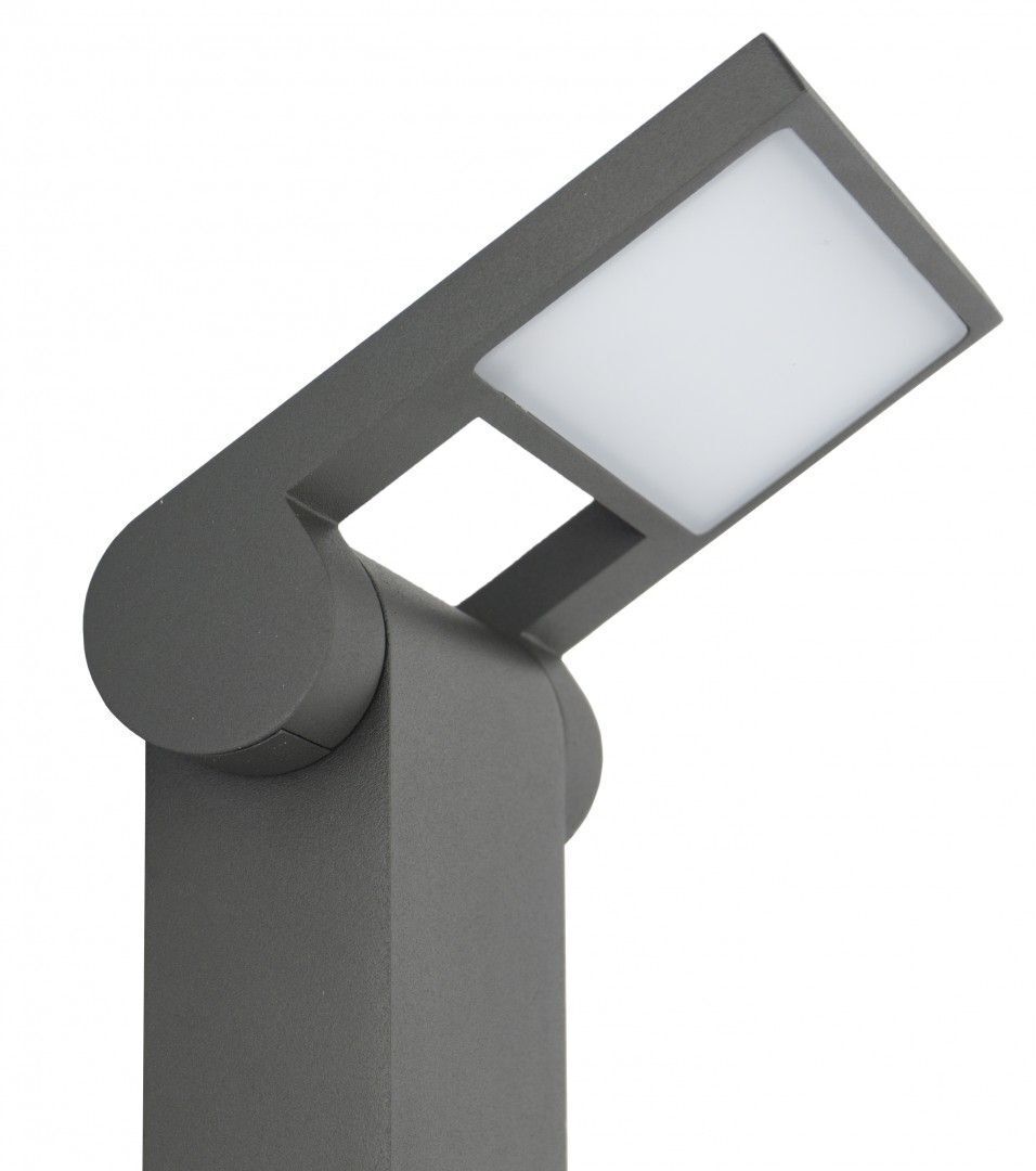 Lampe d'allée à LED Anthracite IP54 4000K 600 lm 100 cm