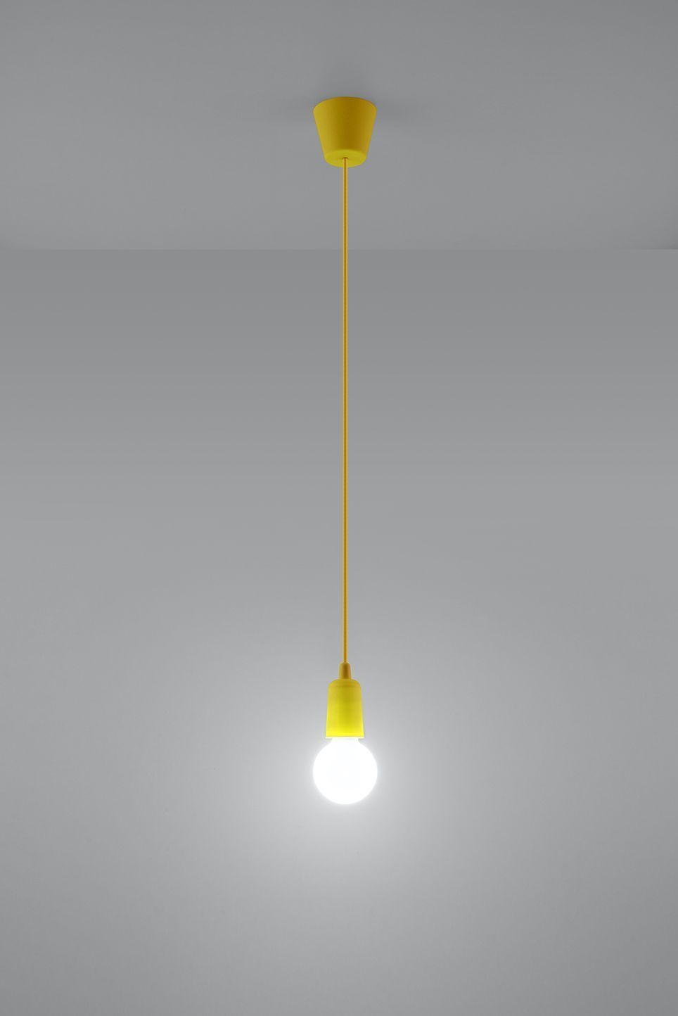 Suspension jaune Rétro polyvalent NESSA Salon