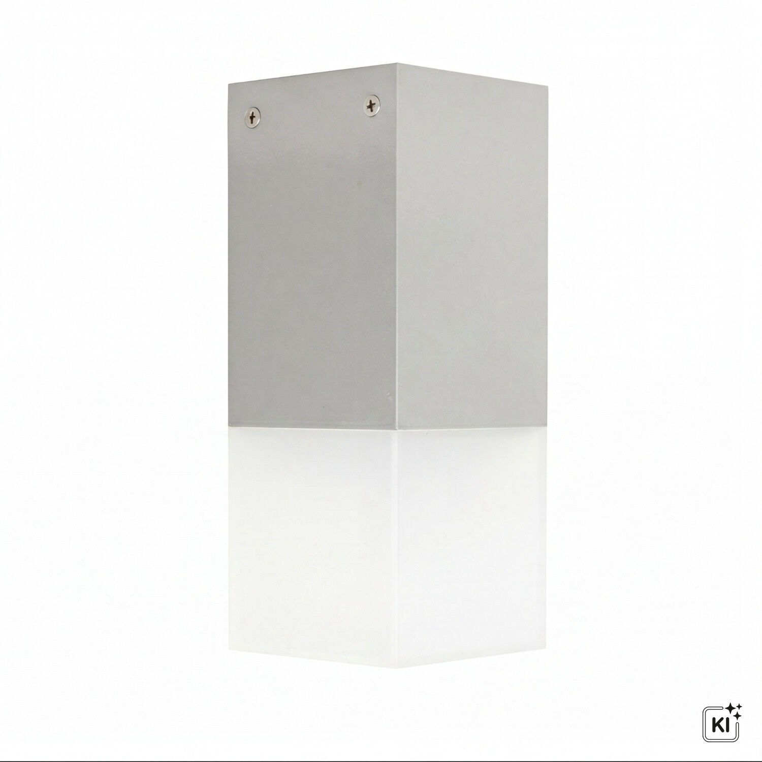 metal, box, rechteckig, schrauben, silber