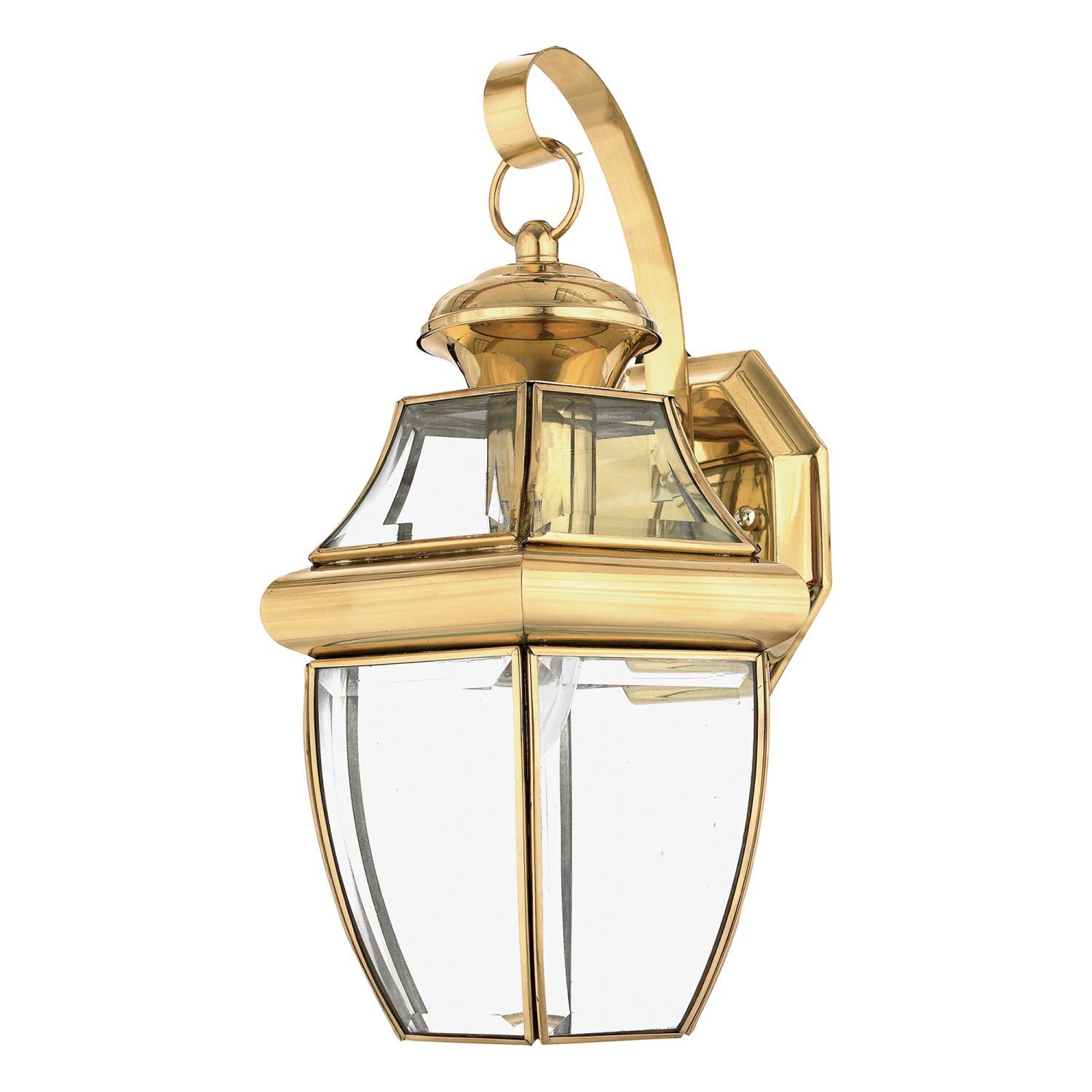 Lampe murale d'extérieur en laiton IP44 Vintage brillant REGINA