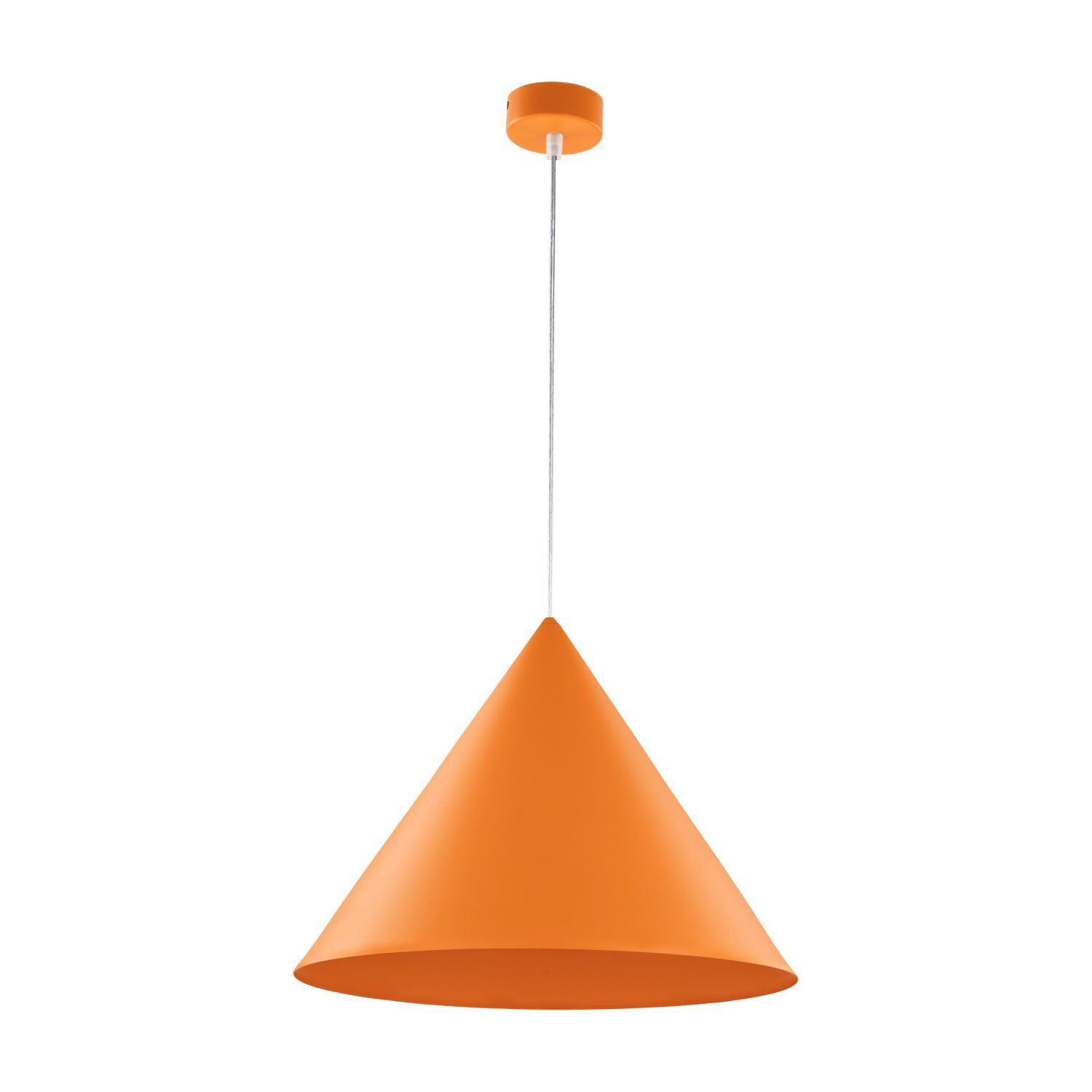Hängelampe Orange Ø 50 cm H: max. 170 cm Metall E27