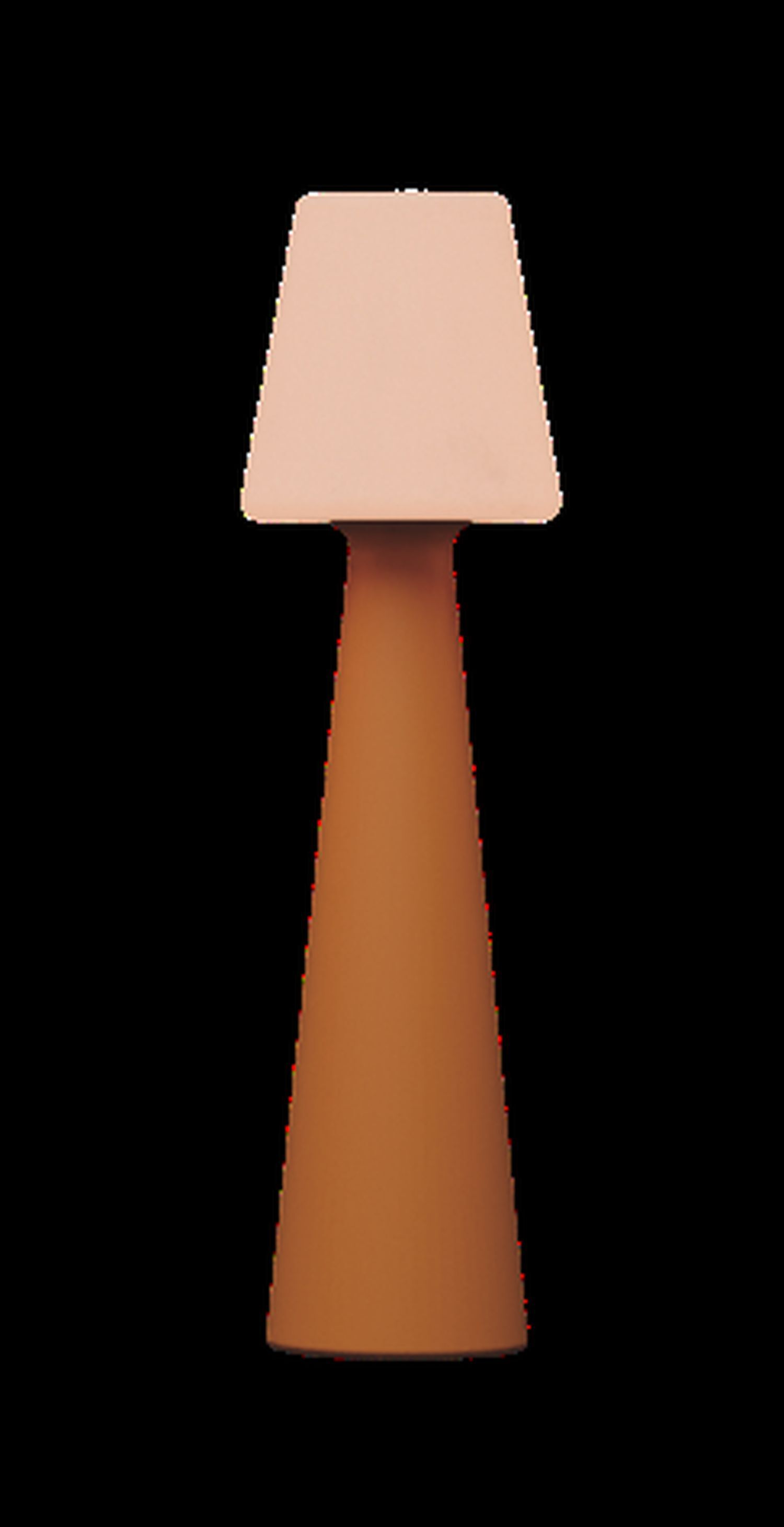 LED Akku Stehleuchte dimmbar IP65 3000-6500 K Senfgelb lampe, Tischlampe, Mini-Lampe, Pfirsichlampe, Kegelstamm