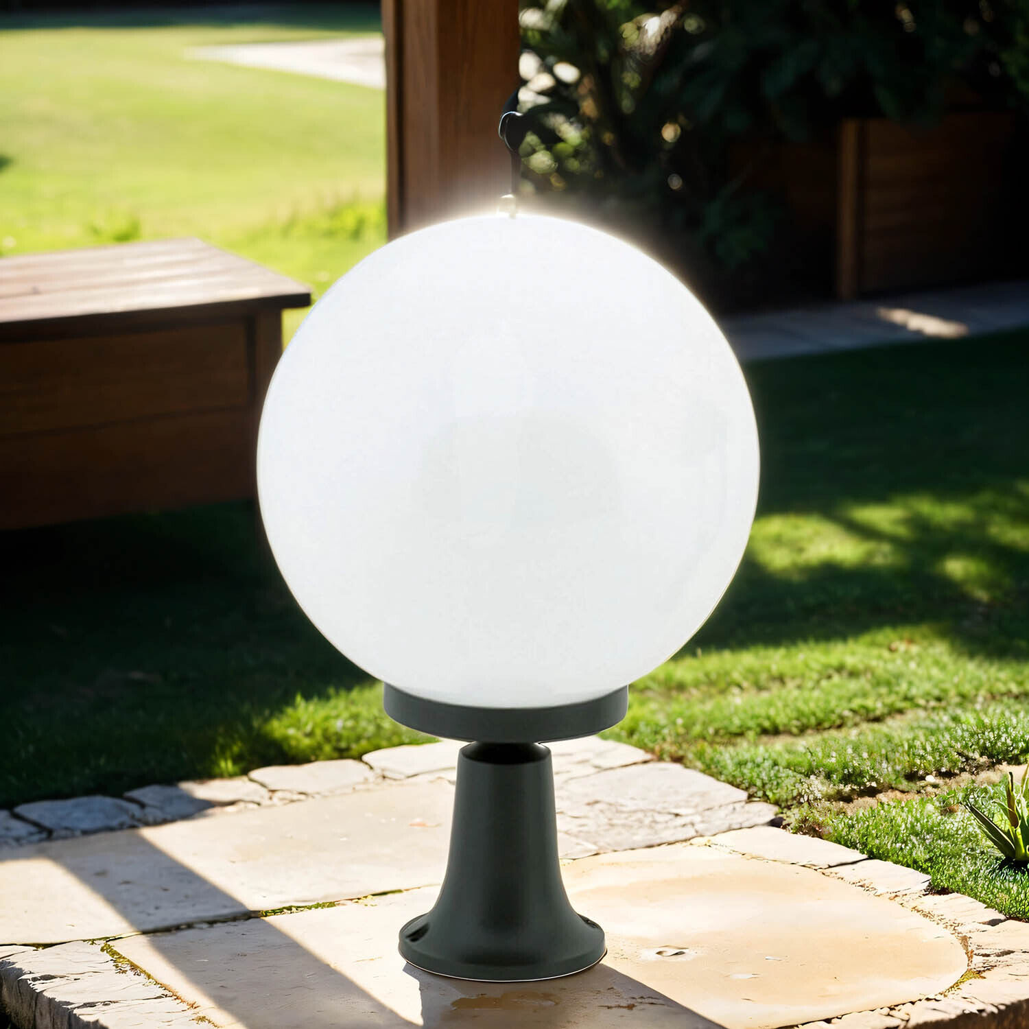 Lampe, Pfad, Gehweg, Beleuchtung