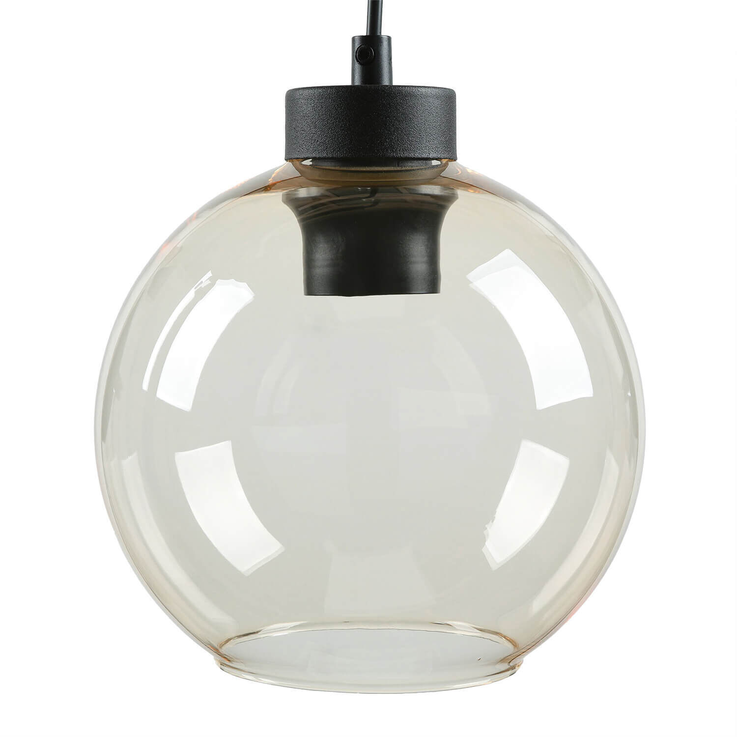 Wandleuchte KALETE Bernsteinfarben Flur Lampe E27