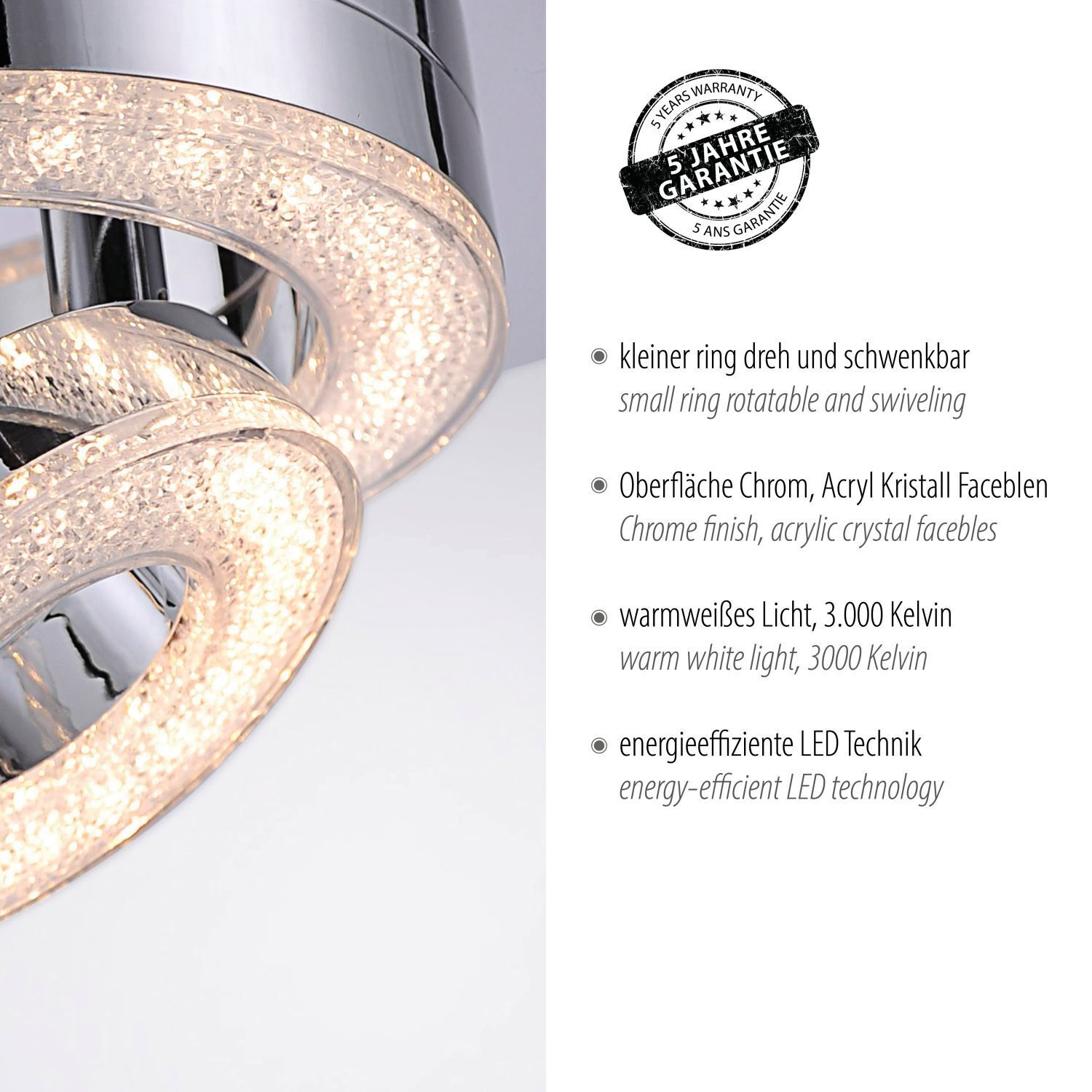 Deckenleuchte, Beleuchtung