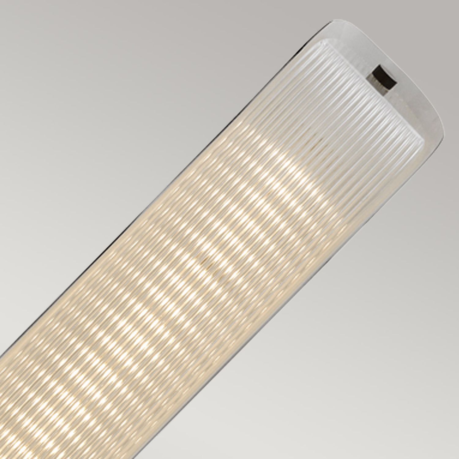 Suspension LED 116,8 cm de long Métal Verre Noir Moderne Lampe, Elektronik