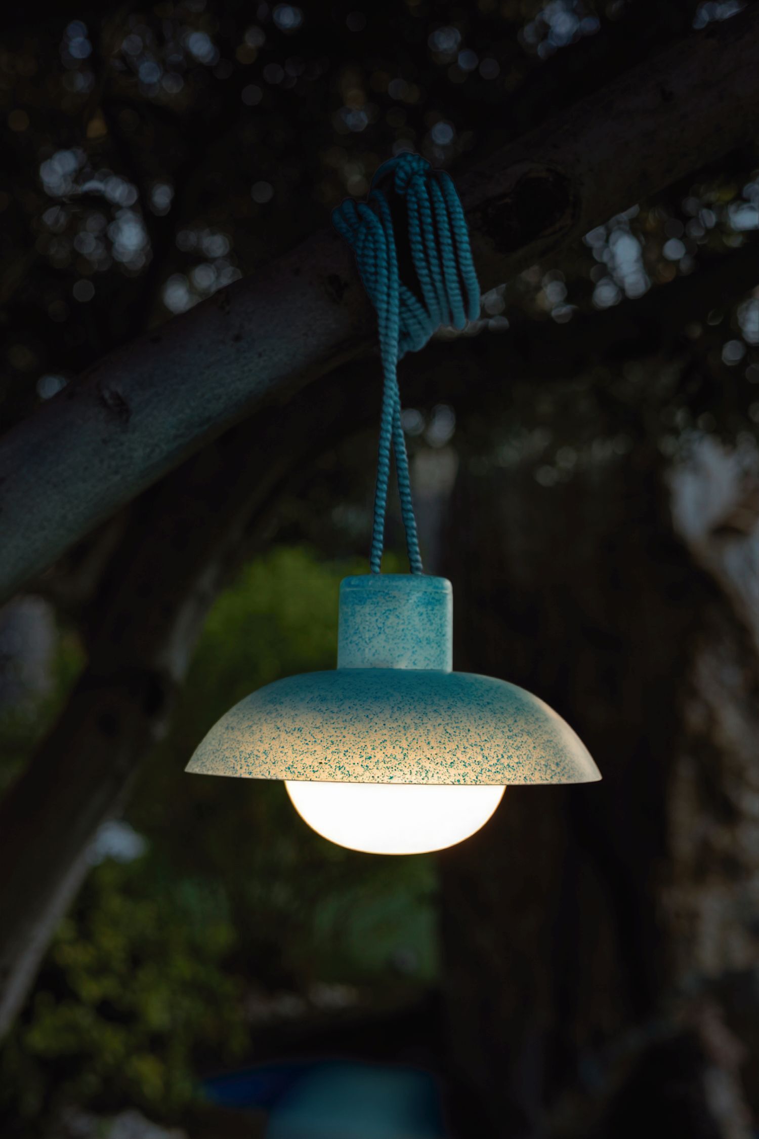 Hängelampe, Außenbeleuchtung, LED-Lampe, Mondschein-Lampe, Kabellampe