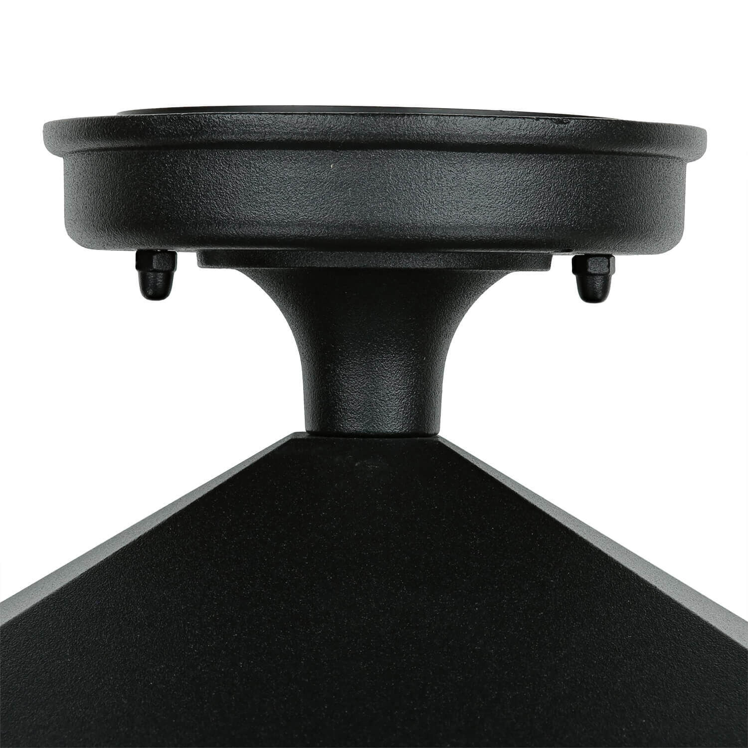 Petit plafonnier HAROLD extérieur Noir Rustique Elektronik, Sprecher