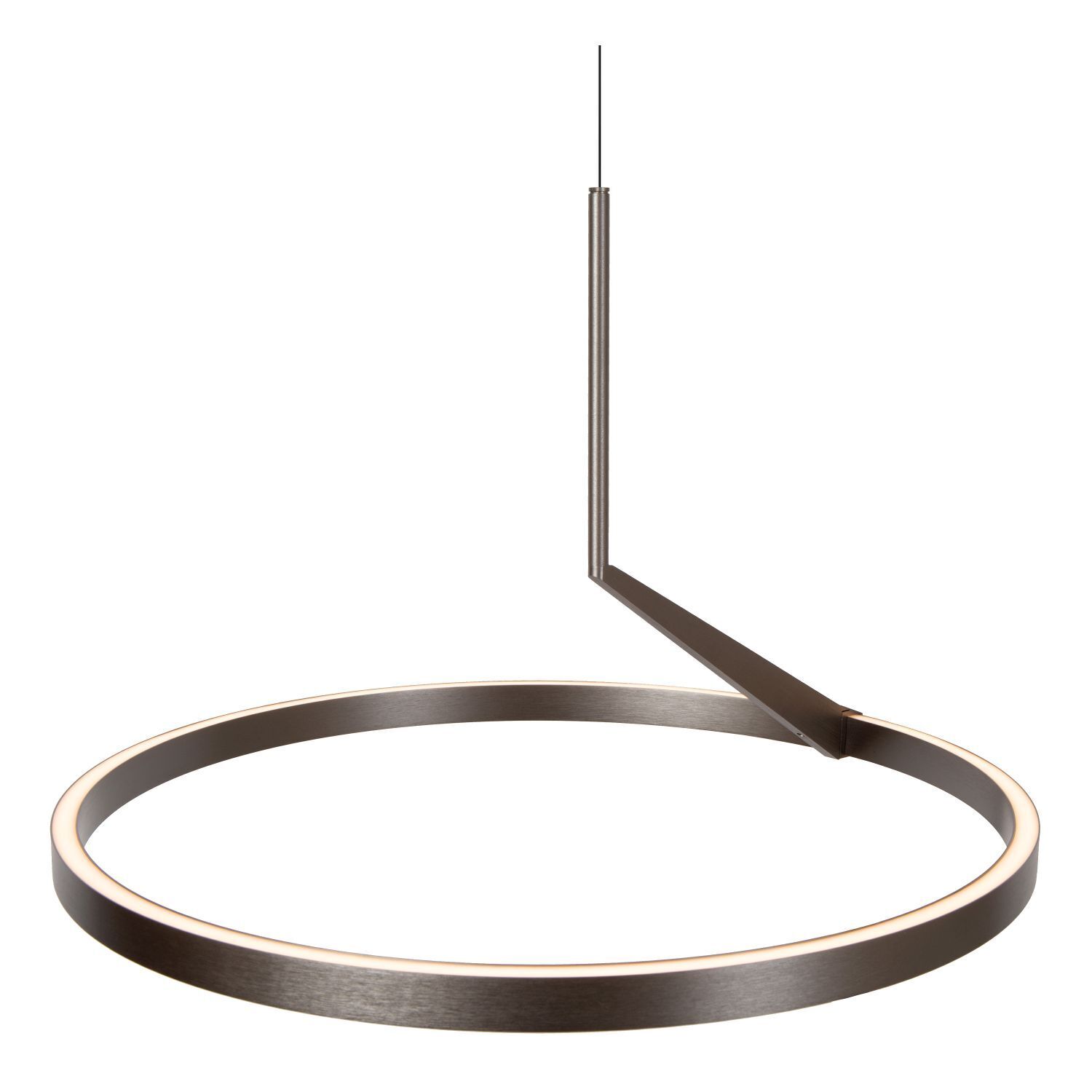 hängendes licht, hängende leuchte, ringform, stahl, LED ring