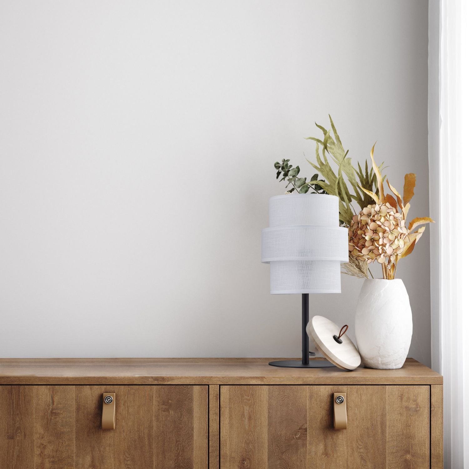 Moebel, Anrichte, Blumen-Arrangement, Pflanze, Innenarchitektur