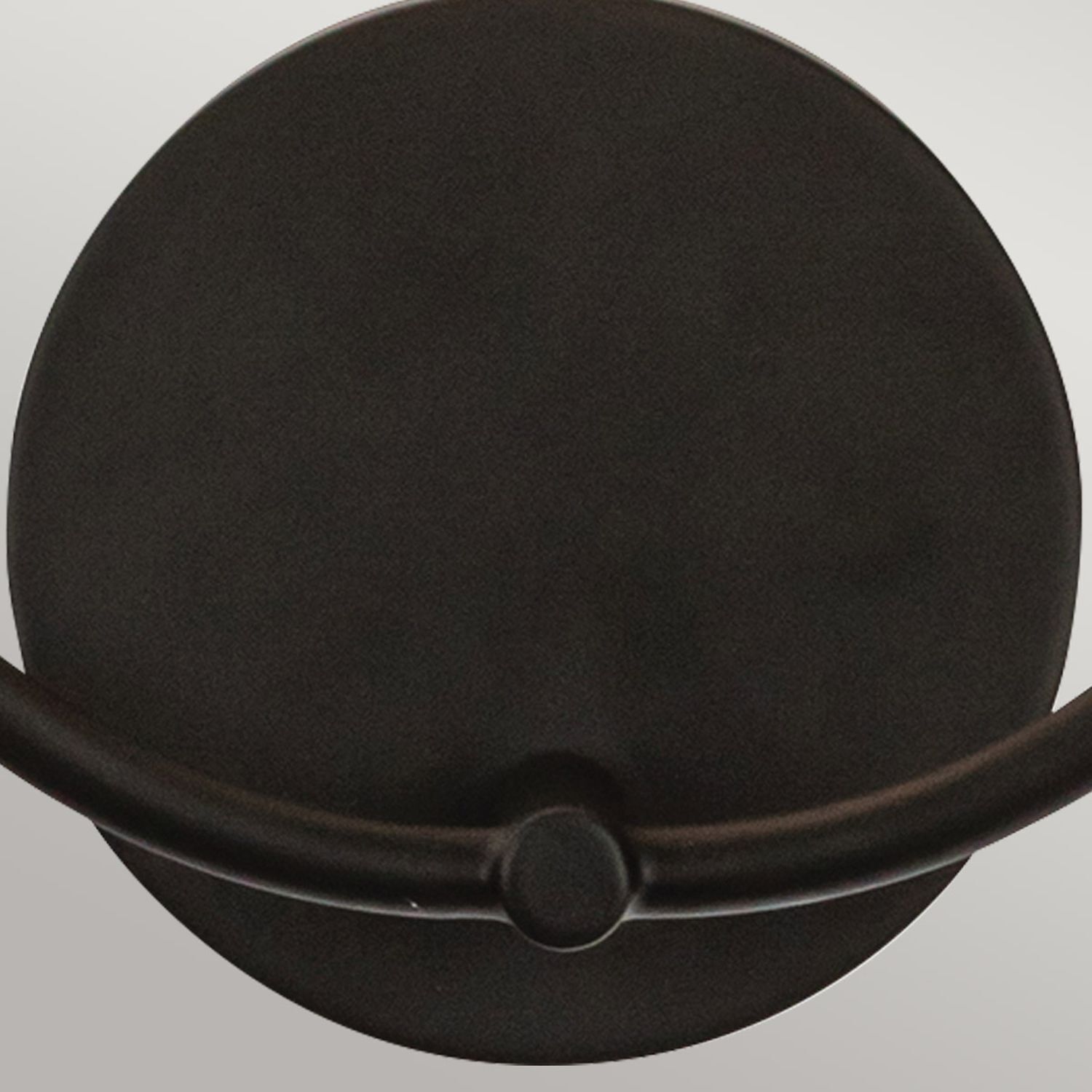 Applique murale métal verre 30,5 cm de large noir E14 2 flammes Applique murale métal verre 30,5 cm de large noir E14 2 flammes