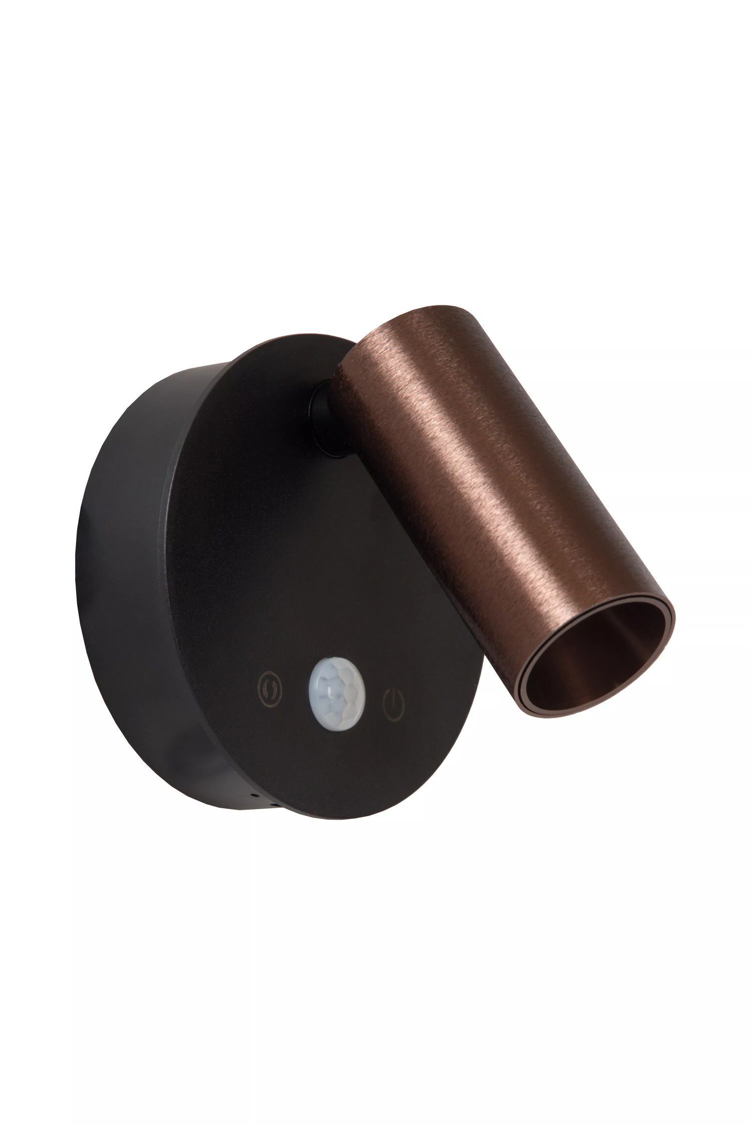 LED Akku Spot Sensor Kaffeebraun Schwarz 2700-4000 K Adapter, Elektronik, Zylinder