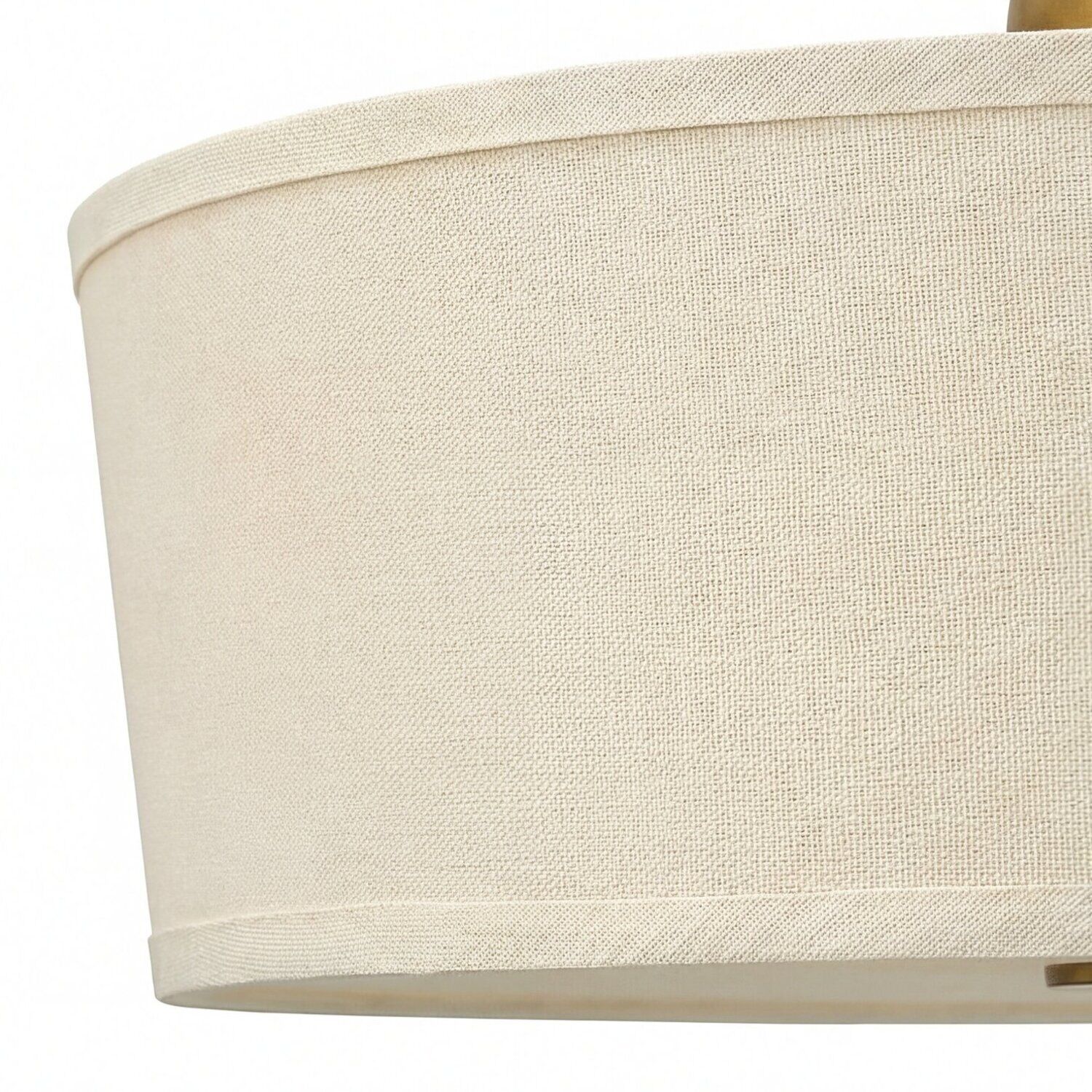 haengeleuchte-pendelleuchte-haengelampe-romina-3-flammig-messing-antik-creme-vintage-06 Lampenlampenschirm, Leinen, Beige, Rundschirm, Textilschirm