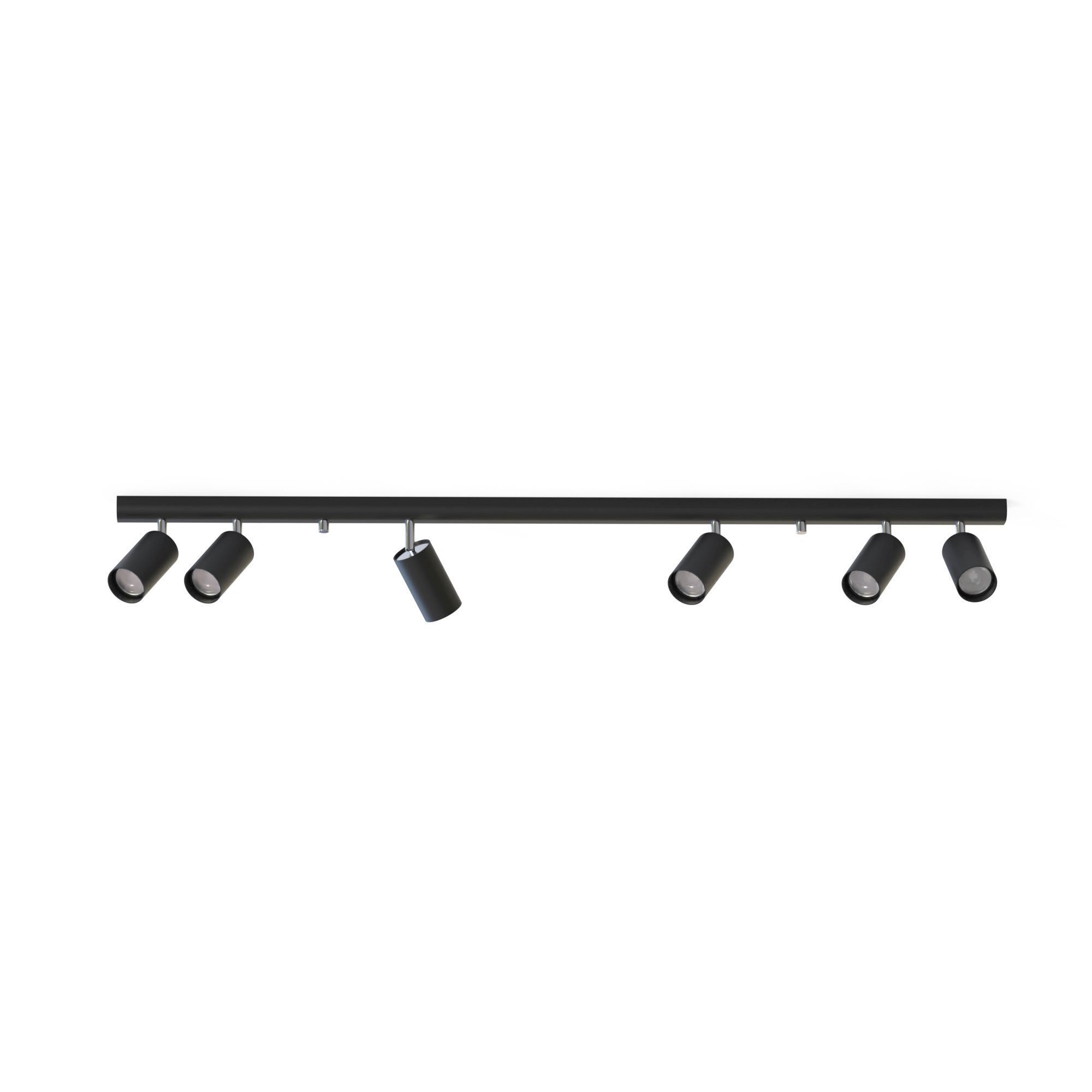 Logatrack, Track lighting, Spotlights, Bar light, Black ceiling light