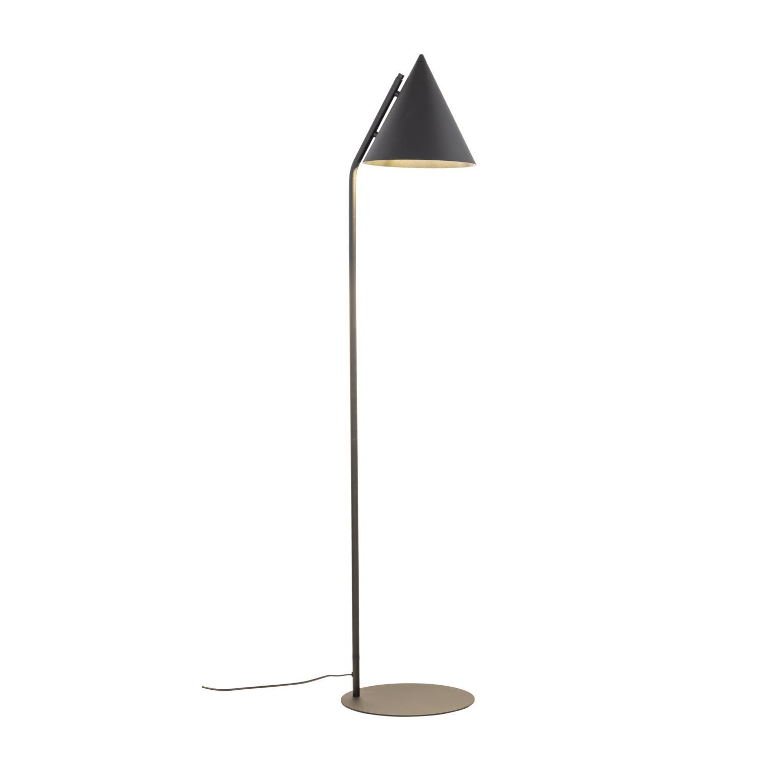 Lampadaire Noir Métal 145 cm petit E27 Rétro CODY Lampe, Lampenschirm