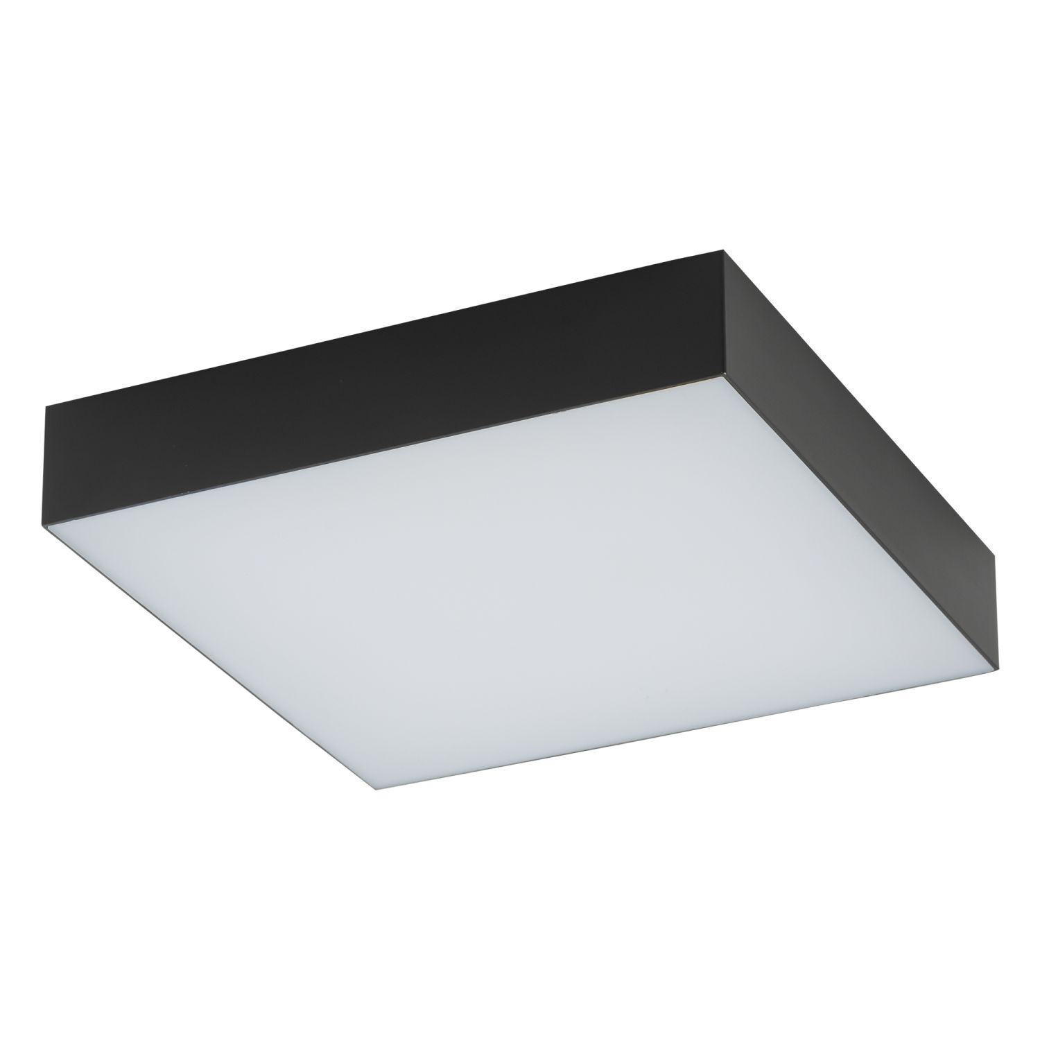 Plafonnier LED noir 3000 K 2700 lm L : 21 cm blanc chaud