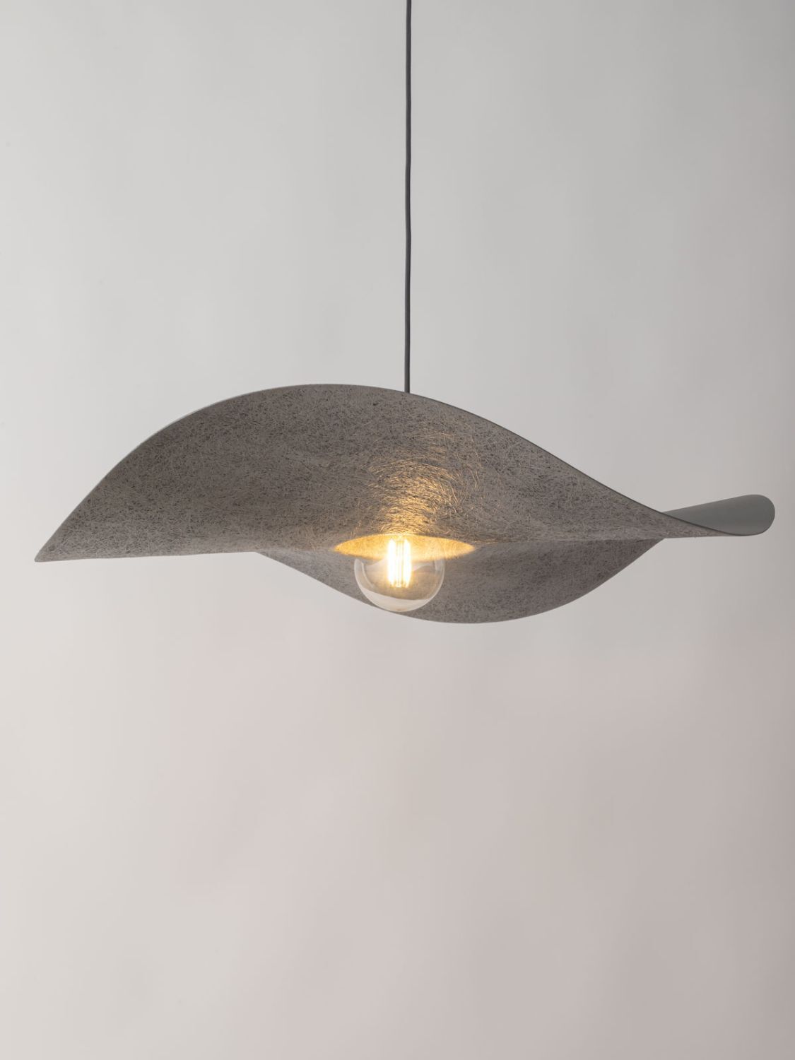 Lampe à suspendre E27 Argent Gris Moderne Table à manger MUNYA