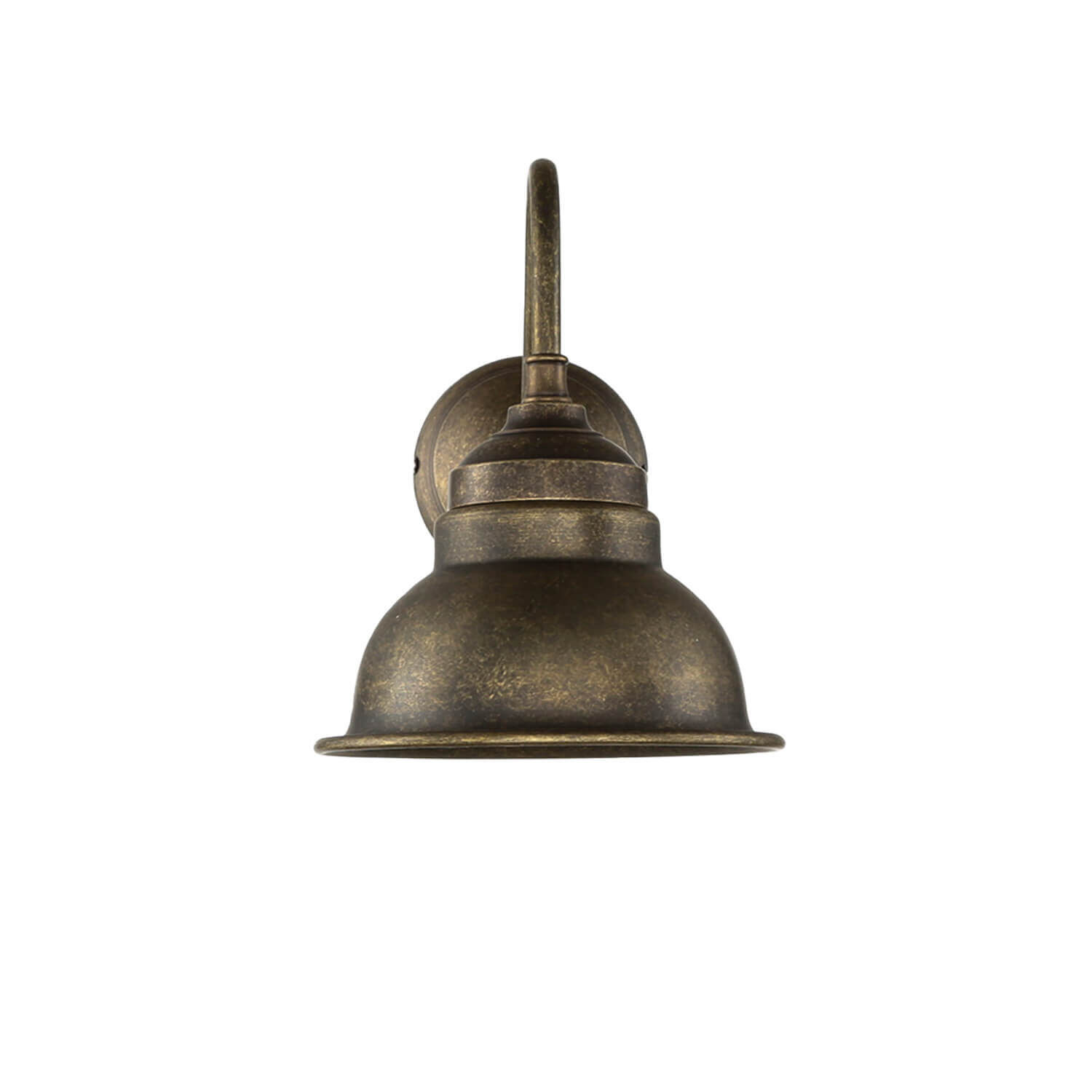 Wandlampe Bronze Antik Echt-Messing Oslo Bronze