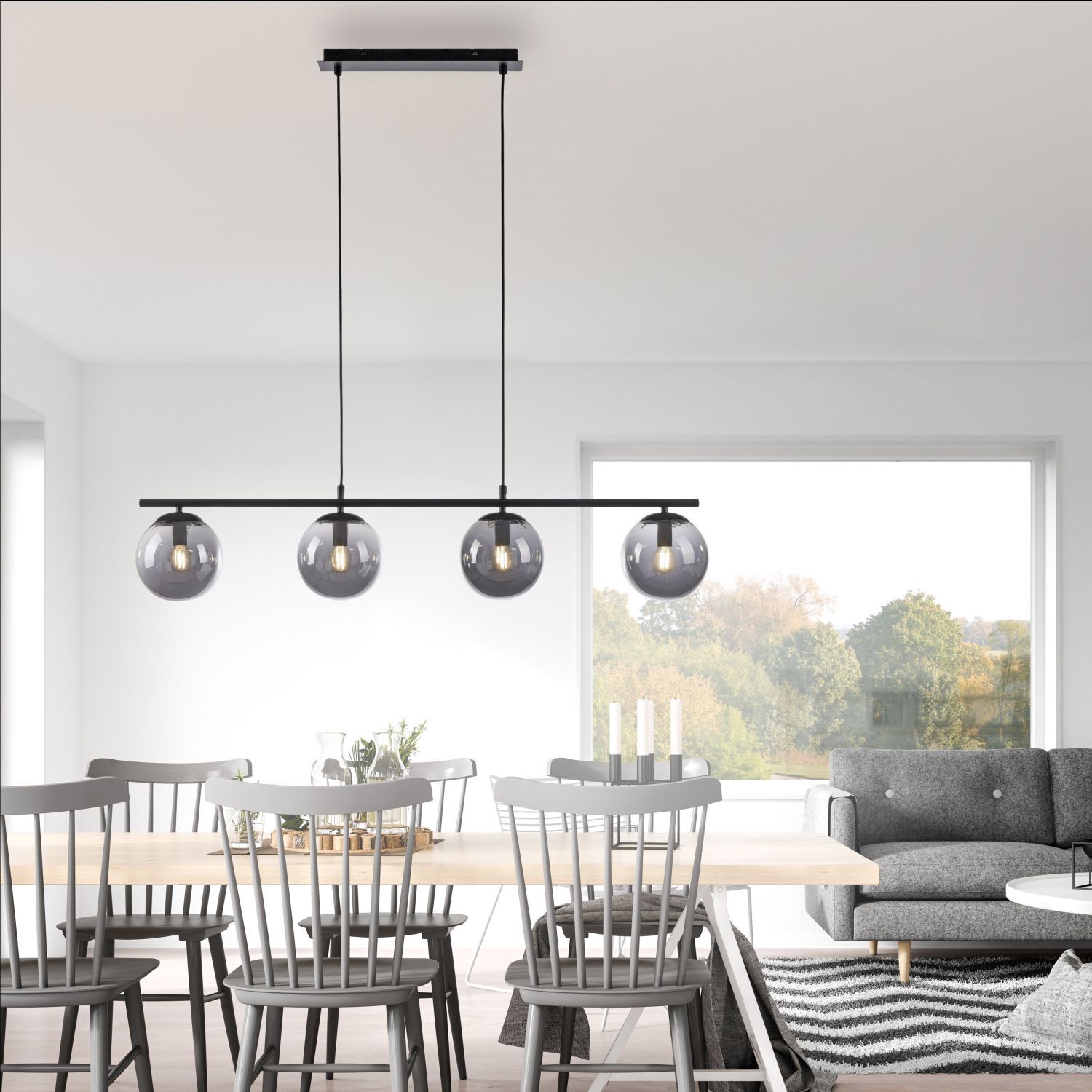 Speisesaal, Esstisch, Tisch, Stuhl, Leuchte