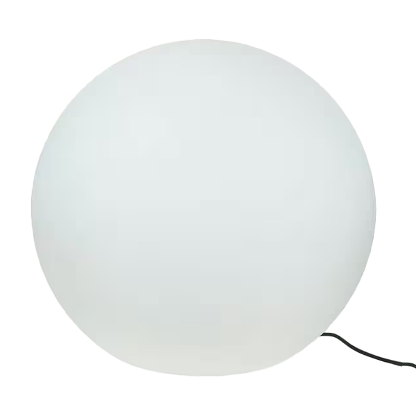 Runde glühbirne, Wandlampe Kugel, Tischlampe, weiße Kugel, Netzstecker