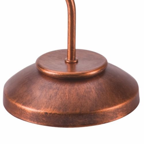 Elégante lampe de table KALONA brun Art Nouveau 49cm