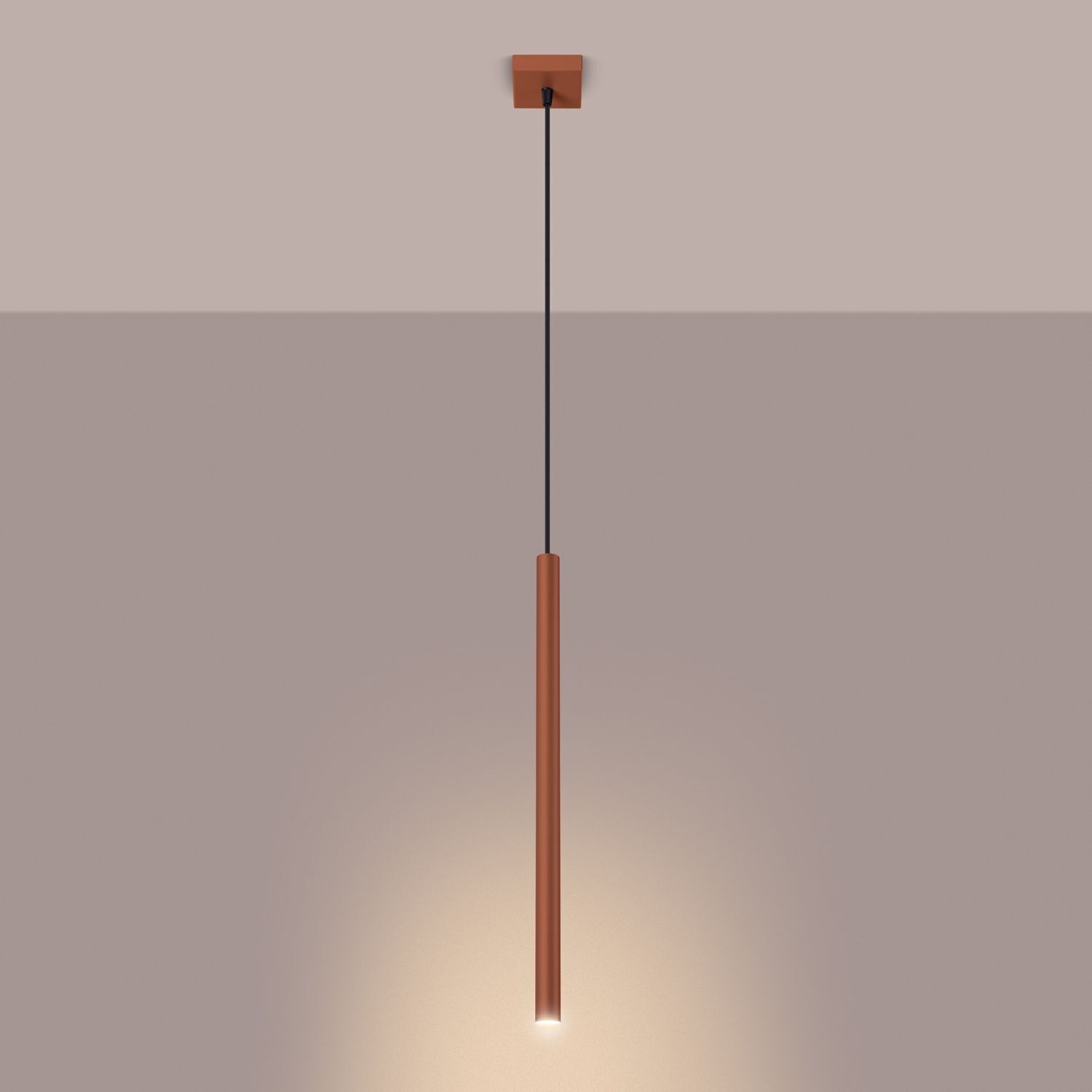 pendant light, hängelampe, kupfer, lineare pendellampe, warmweißes licht