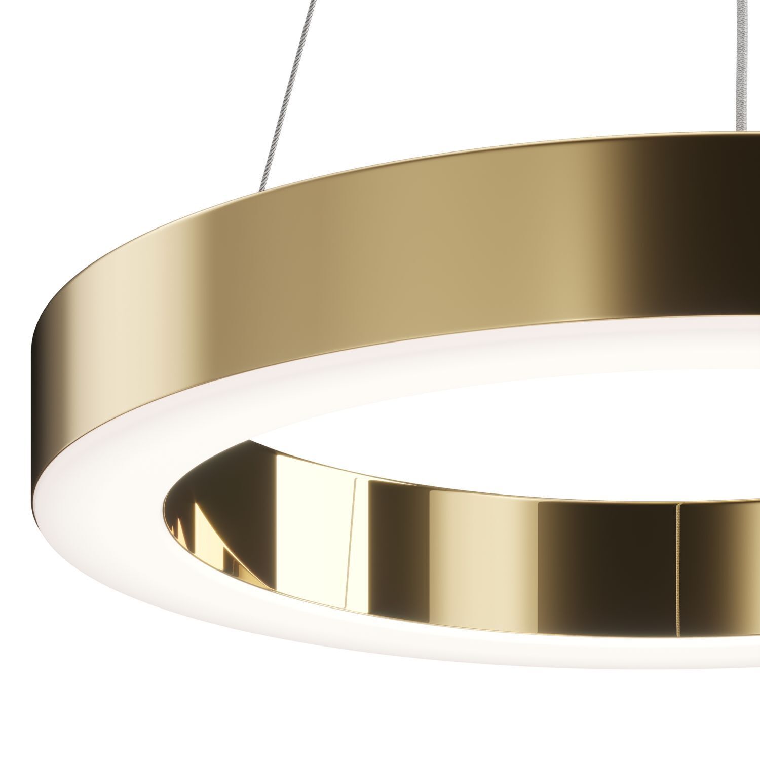 Lustre LED rond D : 40 cm H : max. 180 cm 2500 lm