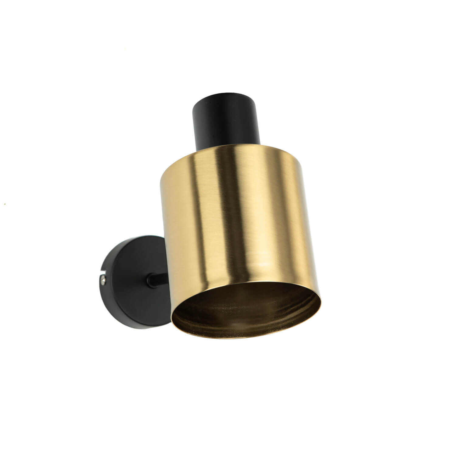 Wandleuchte Messing Schwarz verstellbar E27 Industrial Wandleuchte Messing Schwarz verstellbar E27 Industrial