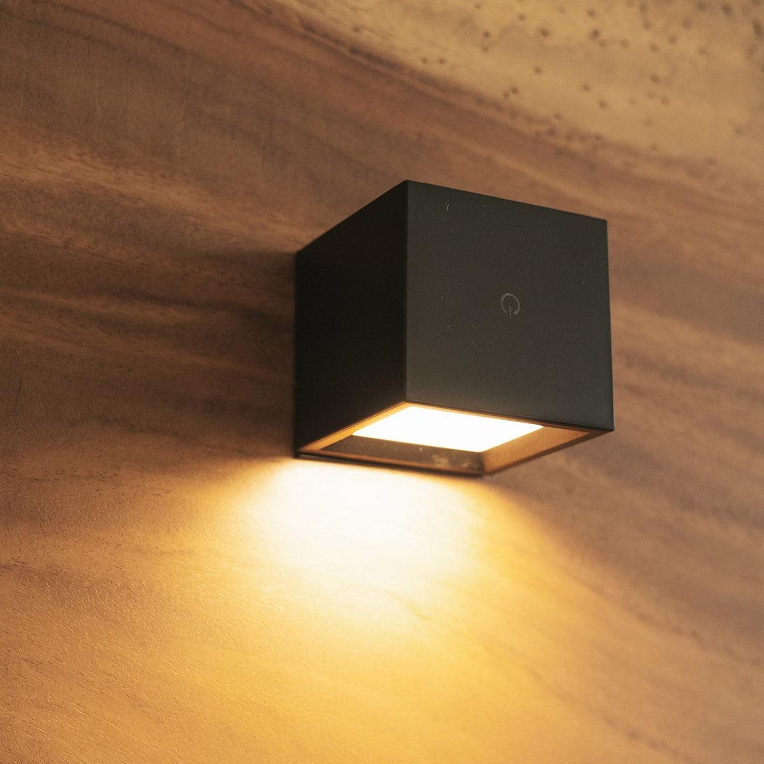 Akku Wandleuchte kabellos LED Touch Dimmer B: 7,5 cm Akku Deckenleuchte