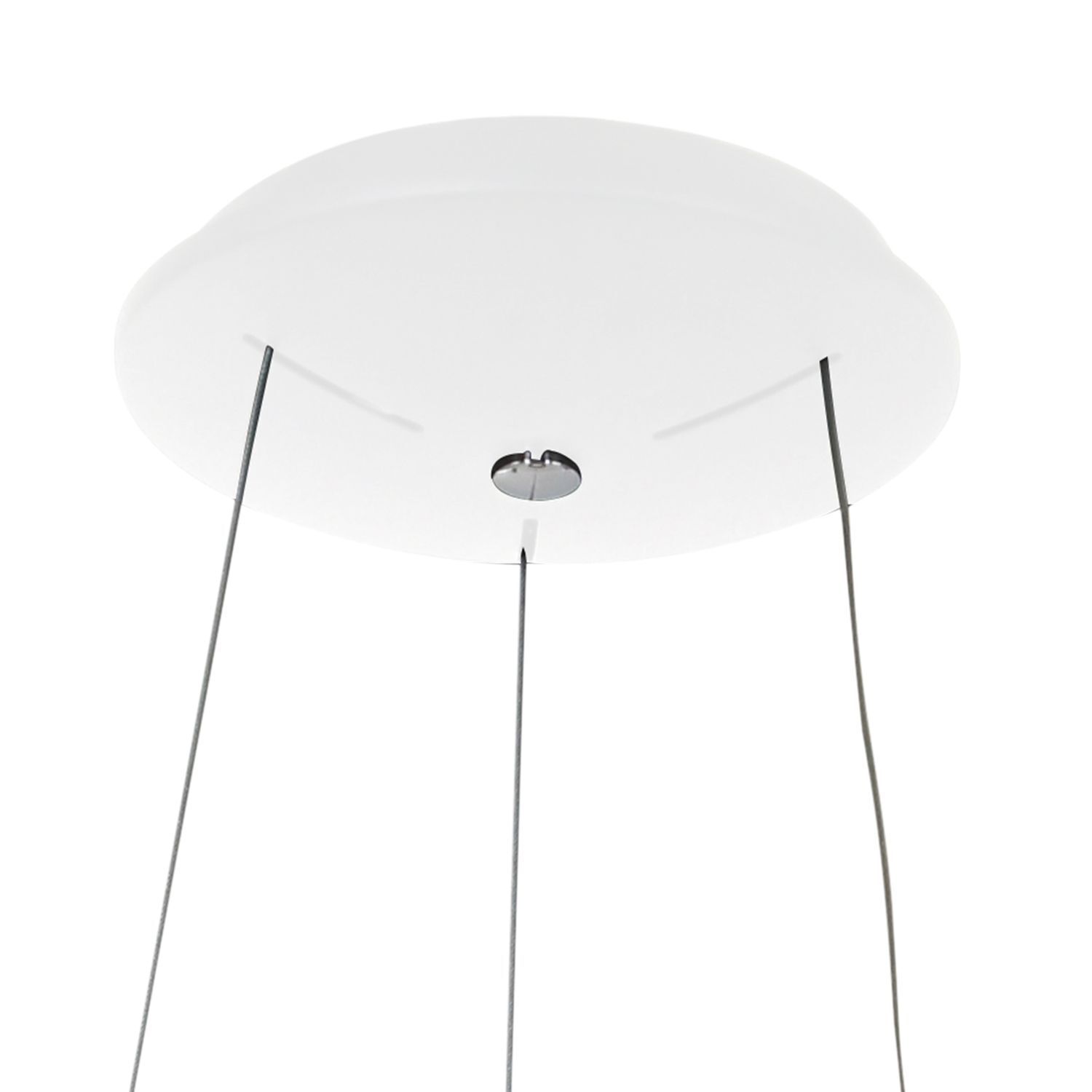 Lampe LED ronde à suspendre Blanc Ø48 cm 2700 K 30 W confortable