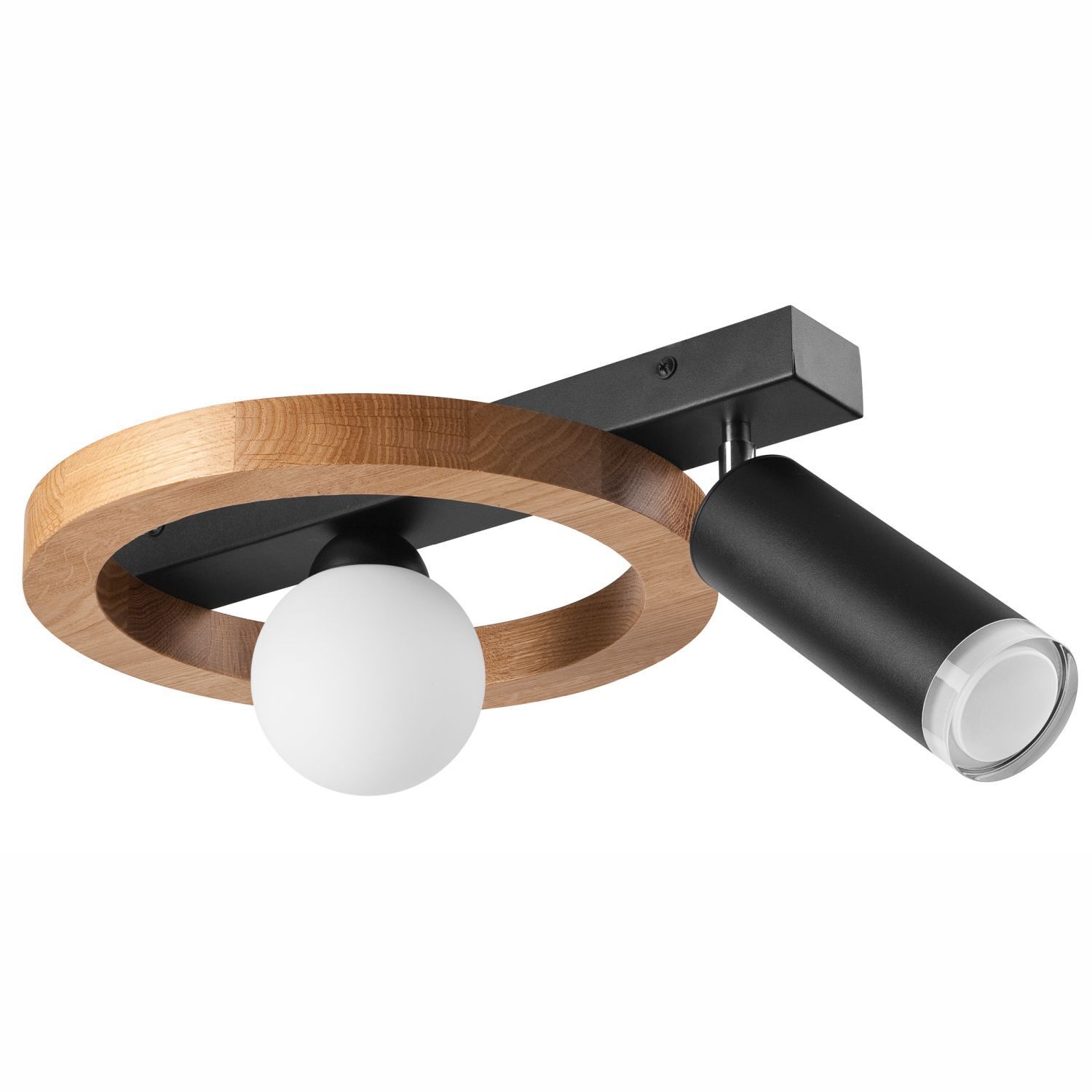 deckenlampe, holzring, echtholz, wandaufsatz, spotlight