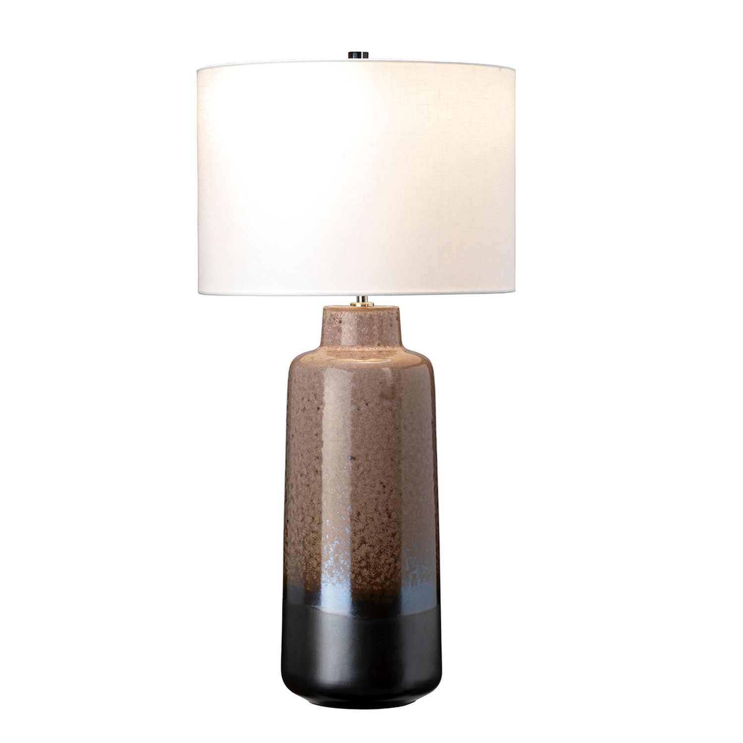 Tischleuchte MYNDIR Braun Creme Keramik 76cm Lampe