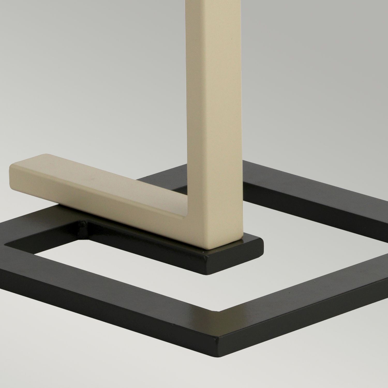 Lampadaire Salon 161 cm Moderne Gris Crème Moebel