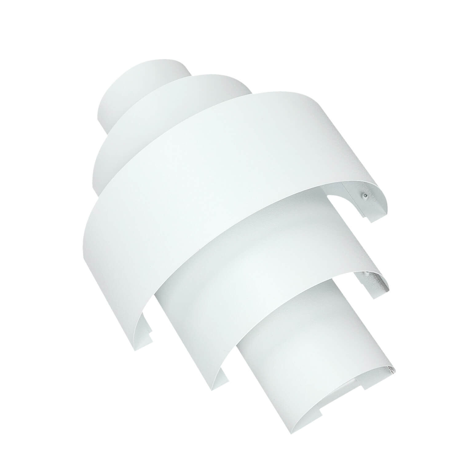 Edle Wandlampe Weiß Lichtmuster Deckenleuchte, Klebeband