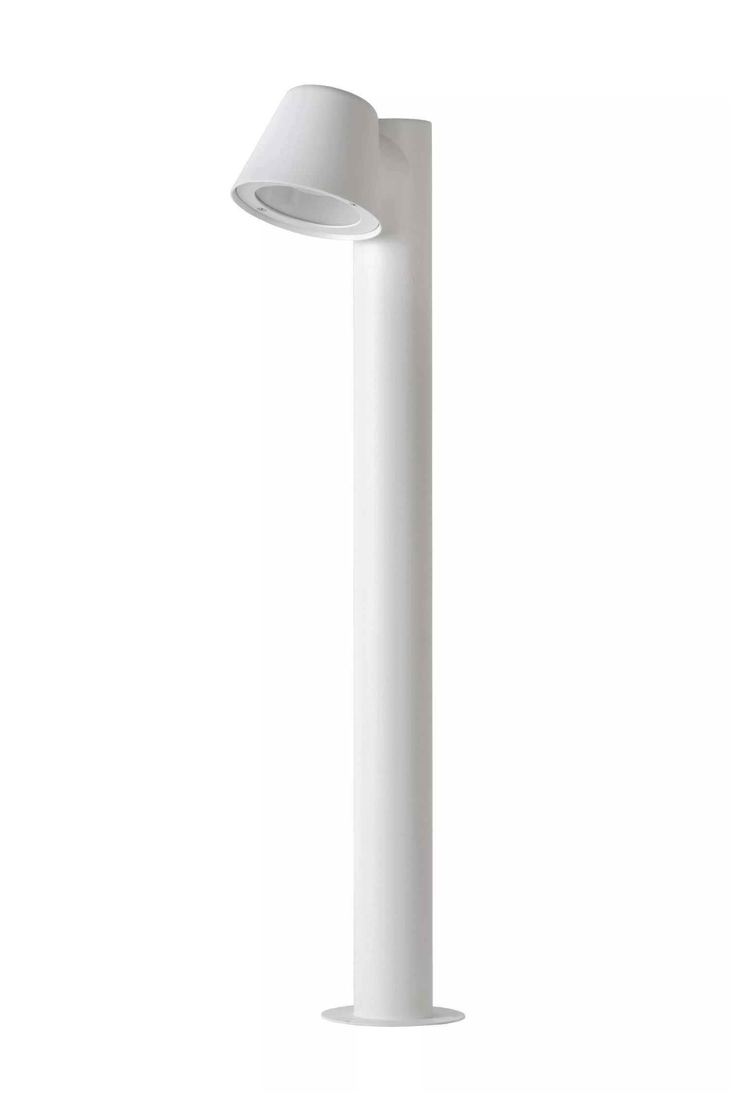 Lampe d'allée Outdoor métal blanc IP44 70 cm GU10 Jardin