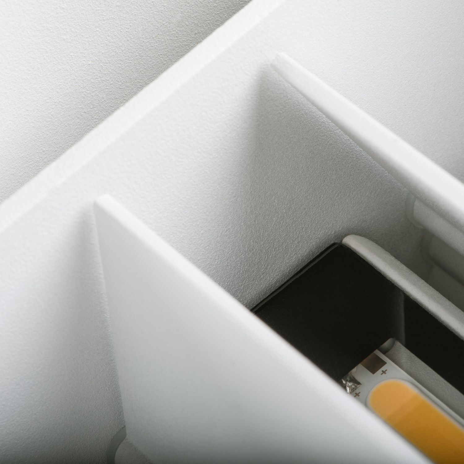 LED Wandlampen Up Down Weiß außen IP54 SALA Schublade, Mobiliar