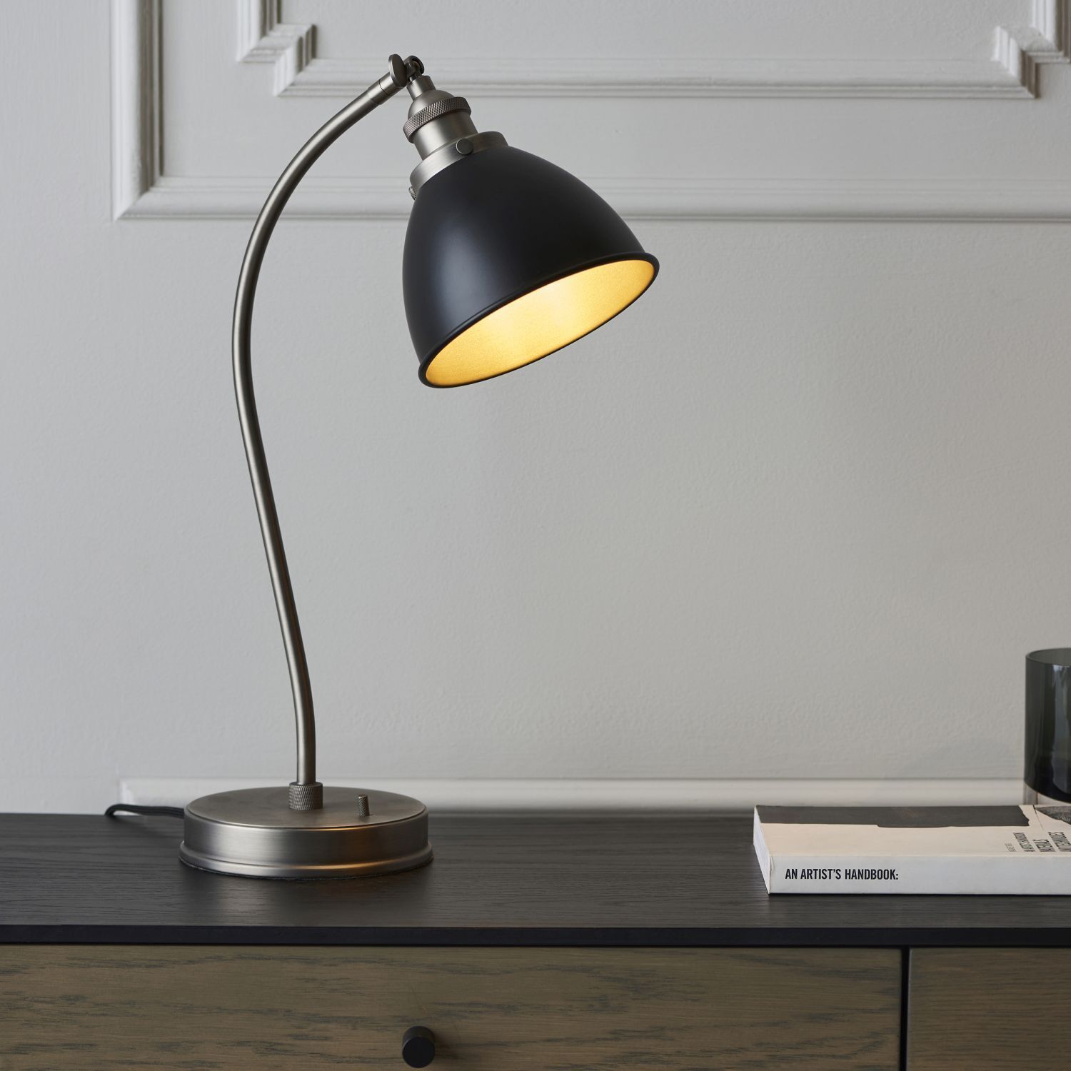 Lampe, Tischlampe, Lampenschirm