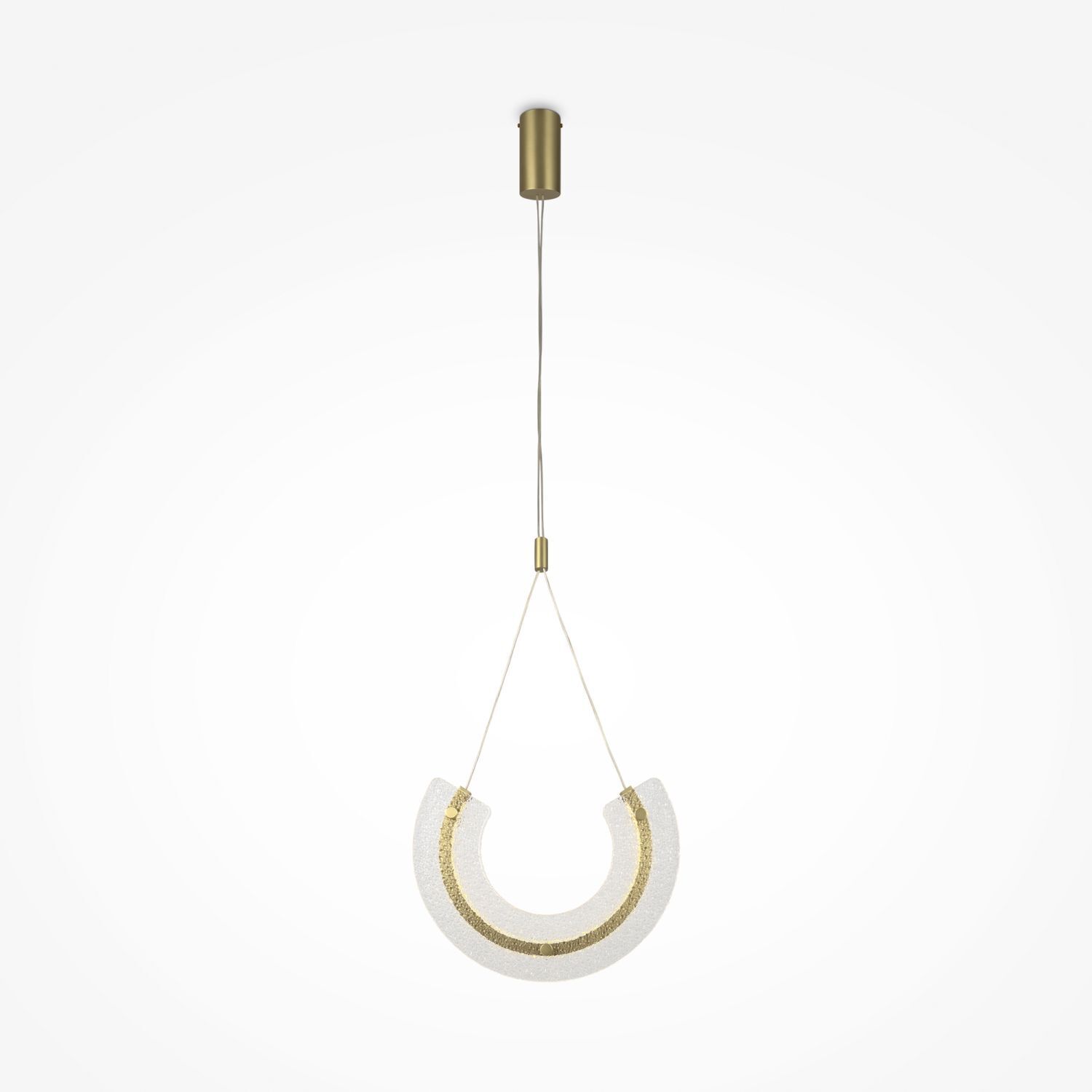 LED Hängeleuchte Aluminium Glas H: max. 186,5 cm 350 lm