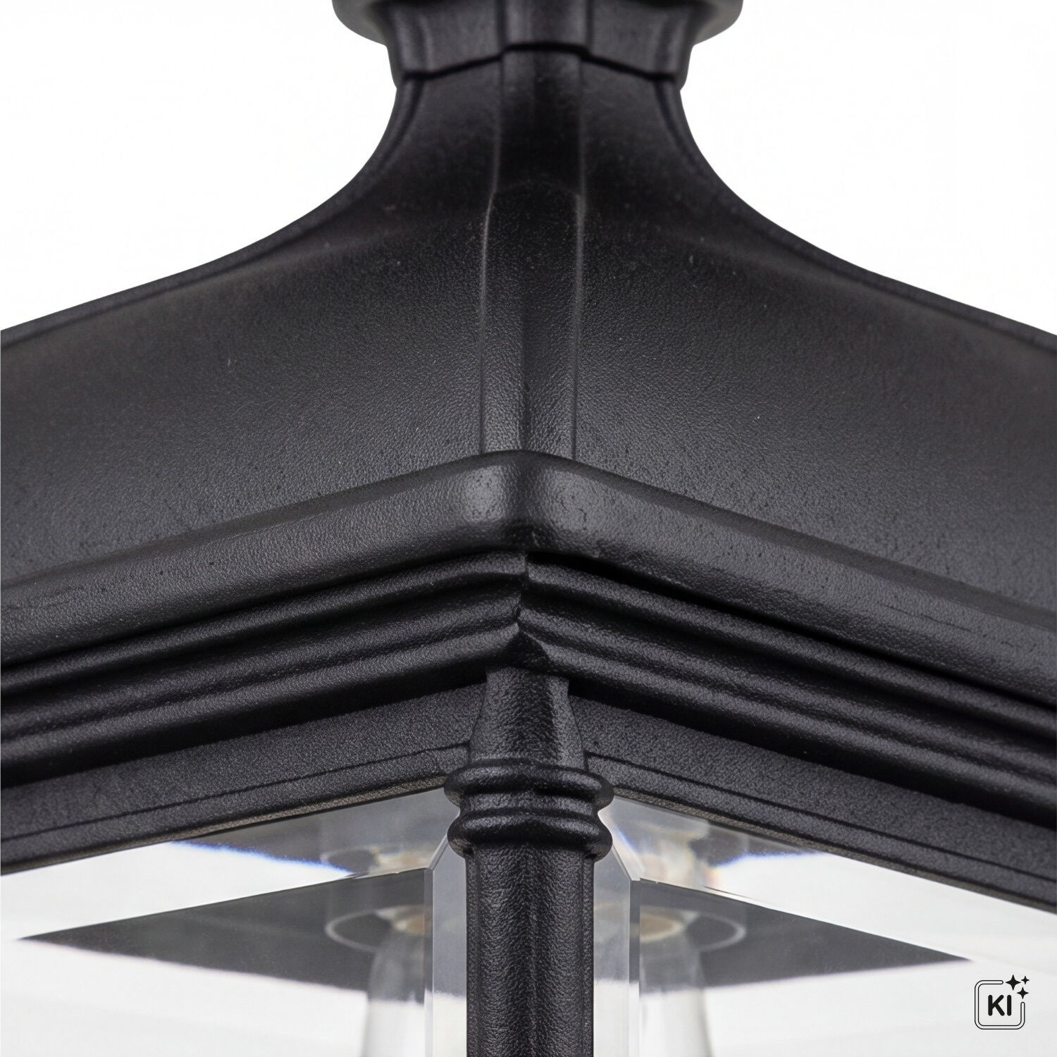 vintage-lampen-vintage-leuchte-aussenlampe-vintage-cheltenham-1x-e27-bis-60w-schwarz-transparent-aluminiumguss-glas-le117628-04 Grillstuhl, Kabeltragendes Gestell, Schuppenverbindung, Gehäuseecke, Schwarz