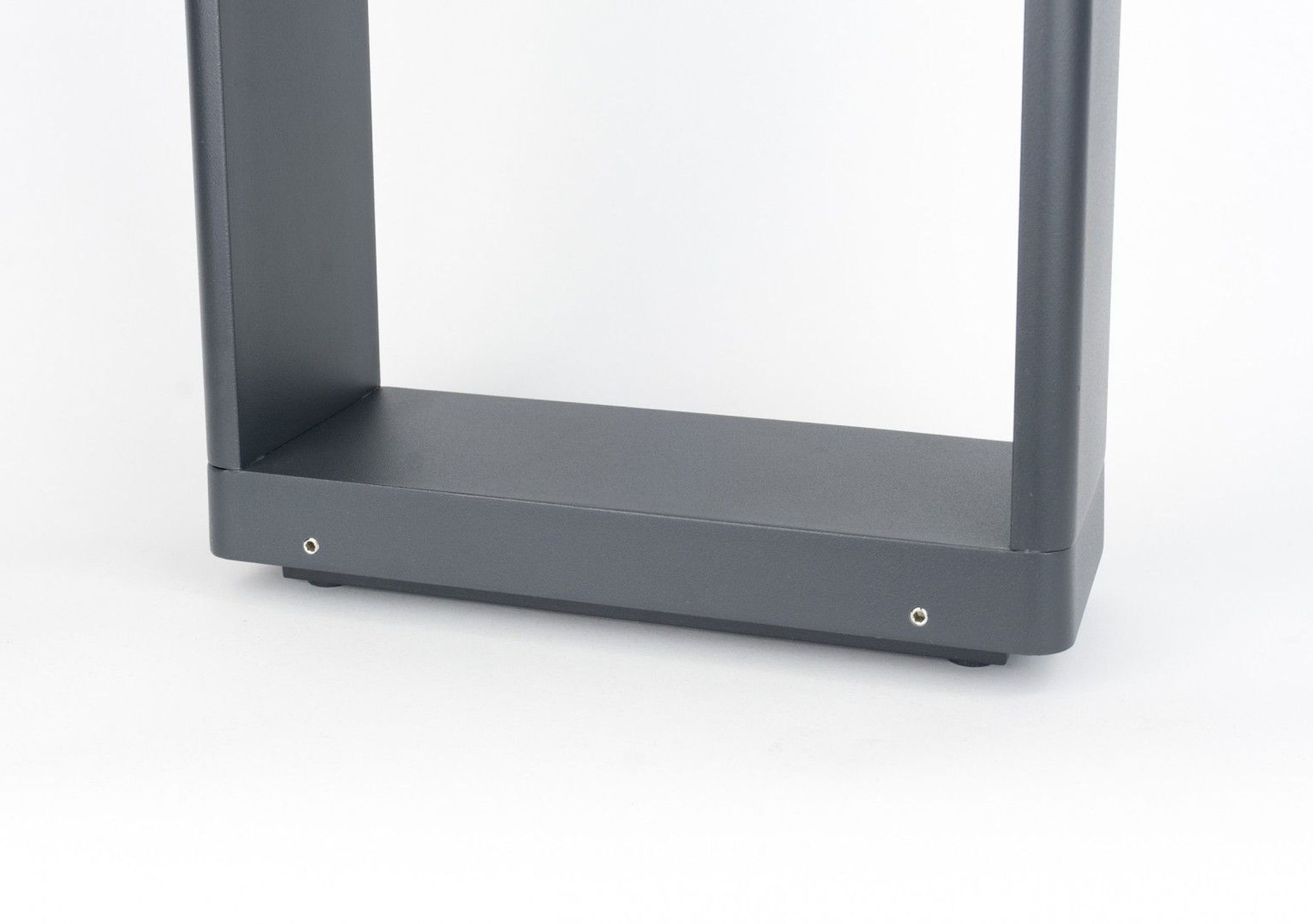 LED Stehlampe außen Aluminium Glas IP65 9 W 75 cm hoch LED Stehlampe außen Aluminium Glas IP65 9 W 75 cm hoch