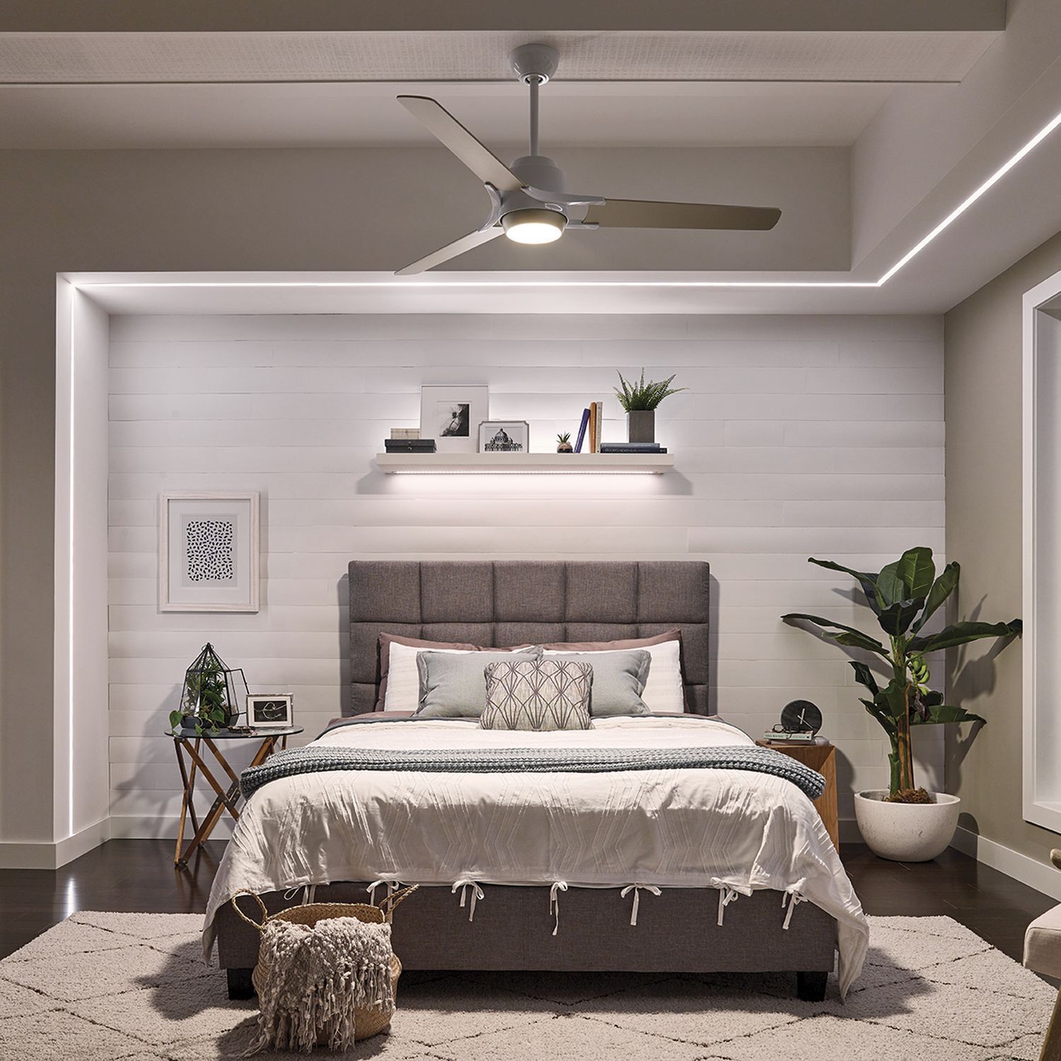 deckenventilator-mit-beleuchtung-deckenlampe-nils-1-flammig-weiss-industrie-16-3 Bett, Kopfteil Grau, Bedroom decor, Deckenventilator, Wohnzimmer-Design