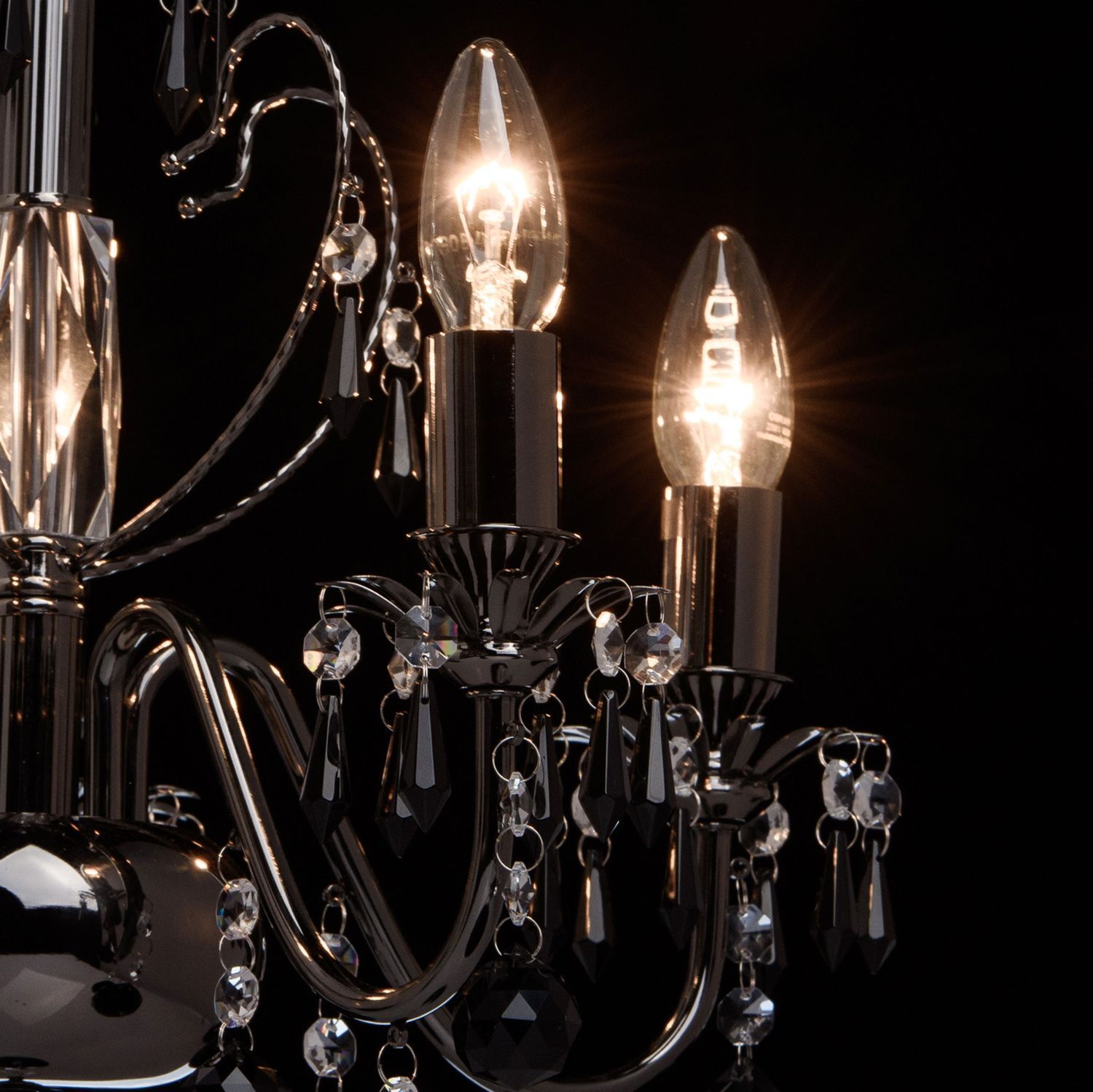 Kleiner Kronleuchter Metall Ø45cm Esstisch ALEA Leuchter, Lampe