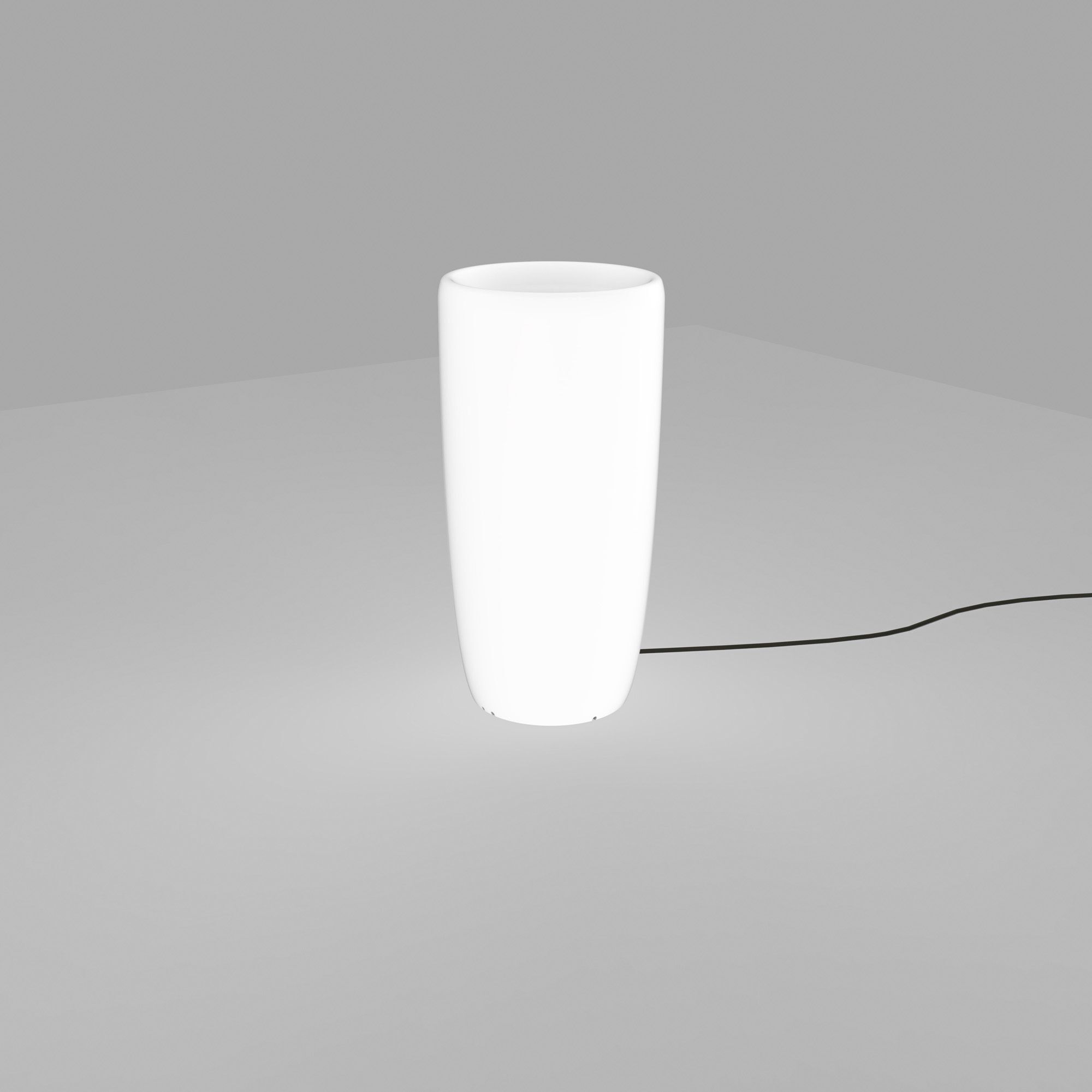 lampe, tischlampe, weiß, keramik, kabel