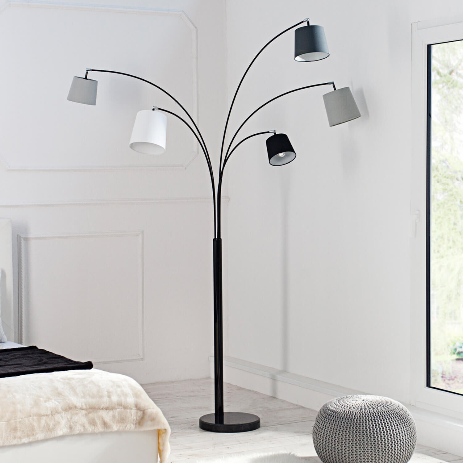 Lampadaire stylé Design moderne 200cm flexible