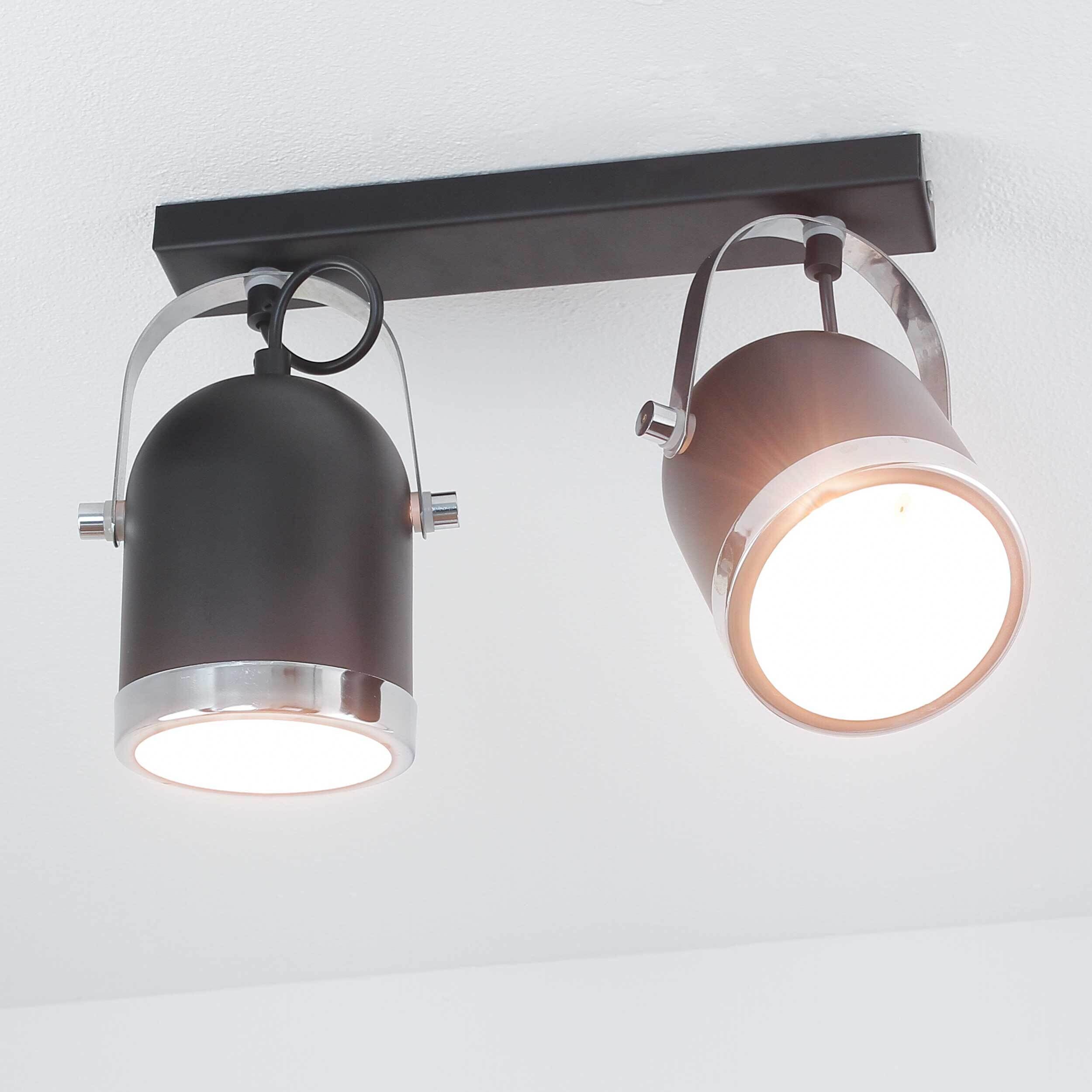 Spotstrahler NEO in Schwarz 2-flmg Beleuchtung, Leuchte, Deckenleuchte