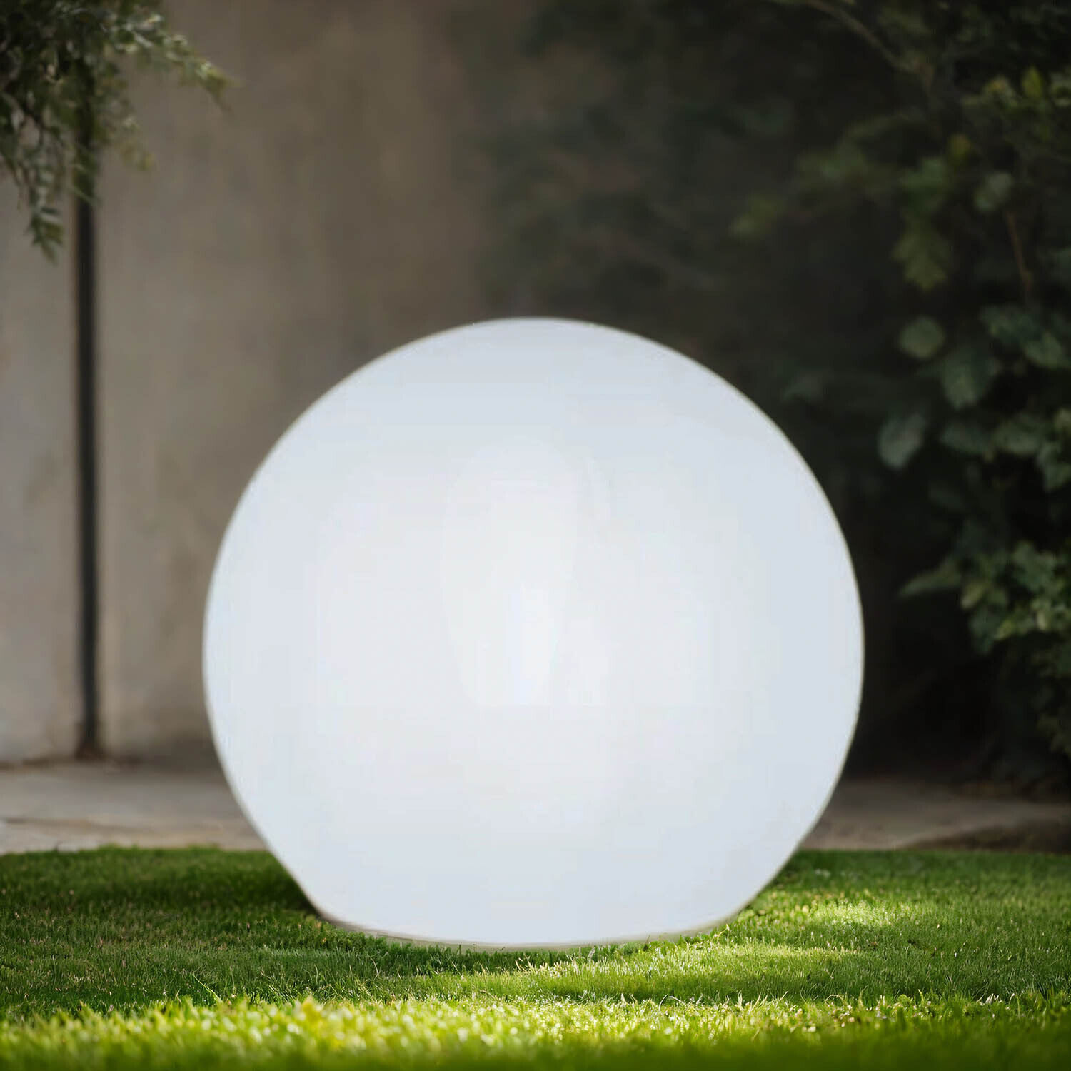 LED Außenleuchte Solar Ø 60 cm groß IP65 Kugel Garten Sphäre, Lampe, Luftballon