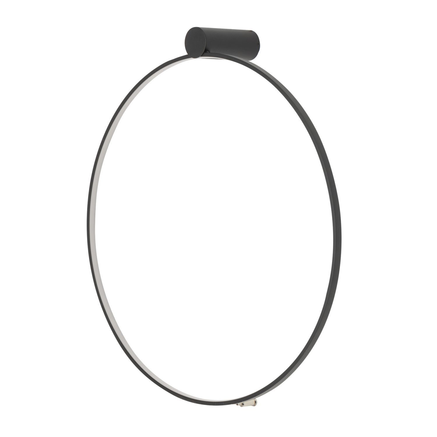 Applique murale LED Noir 4000 K 700 lm Ø 60 cm Moderne