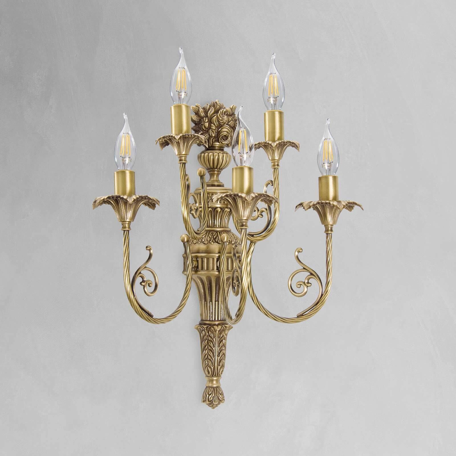 Leuchter, Lampe, Bronze