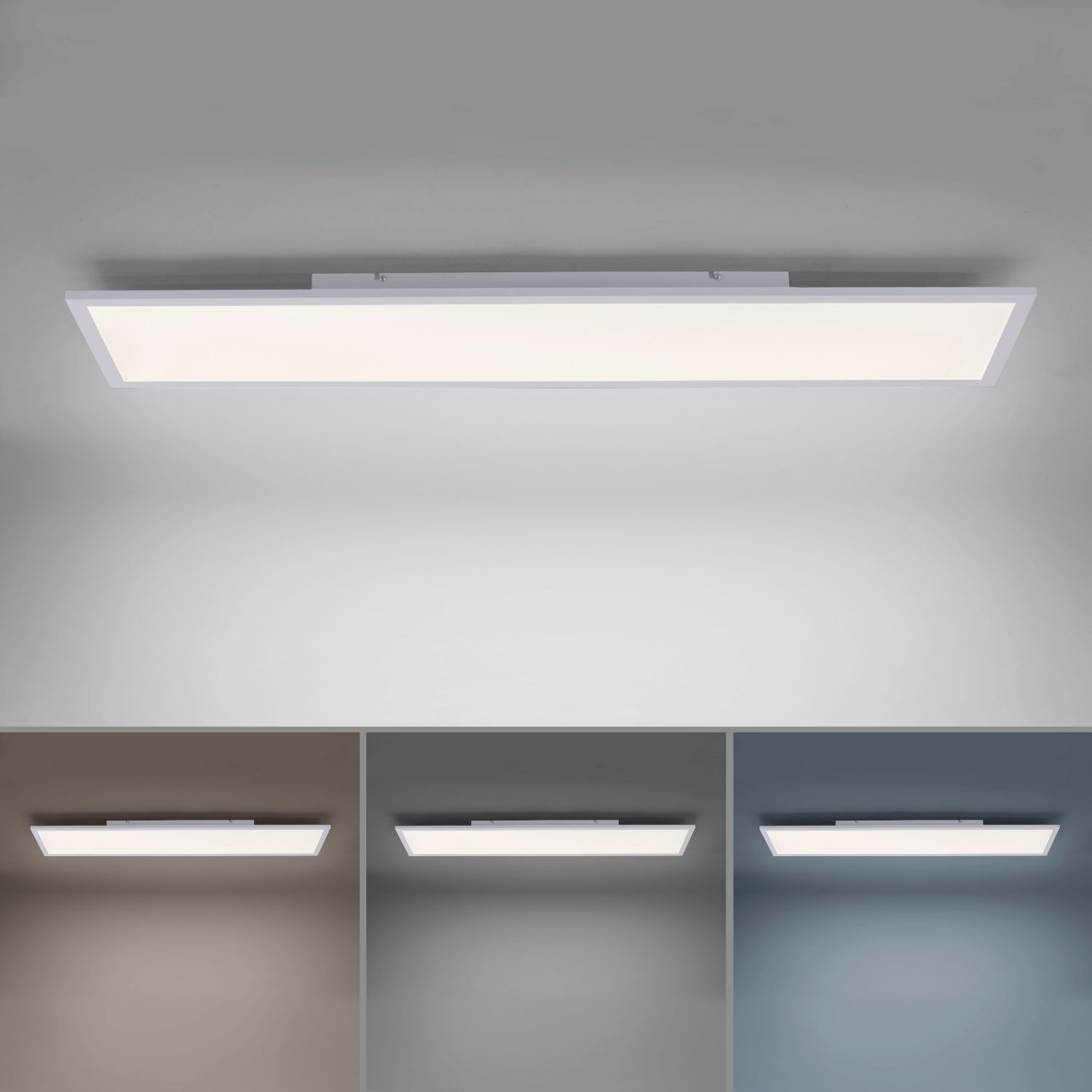 Plafonnier LED à intensité variable Télécommande 119 cm 4000 lm
